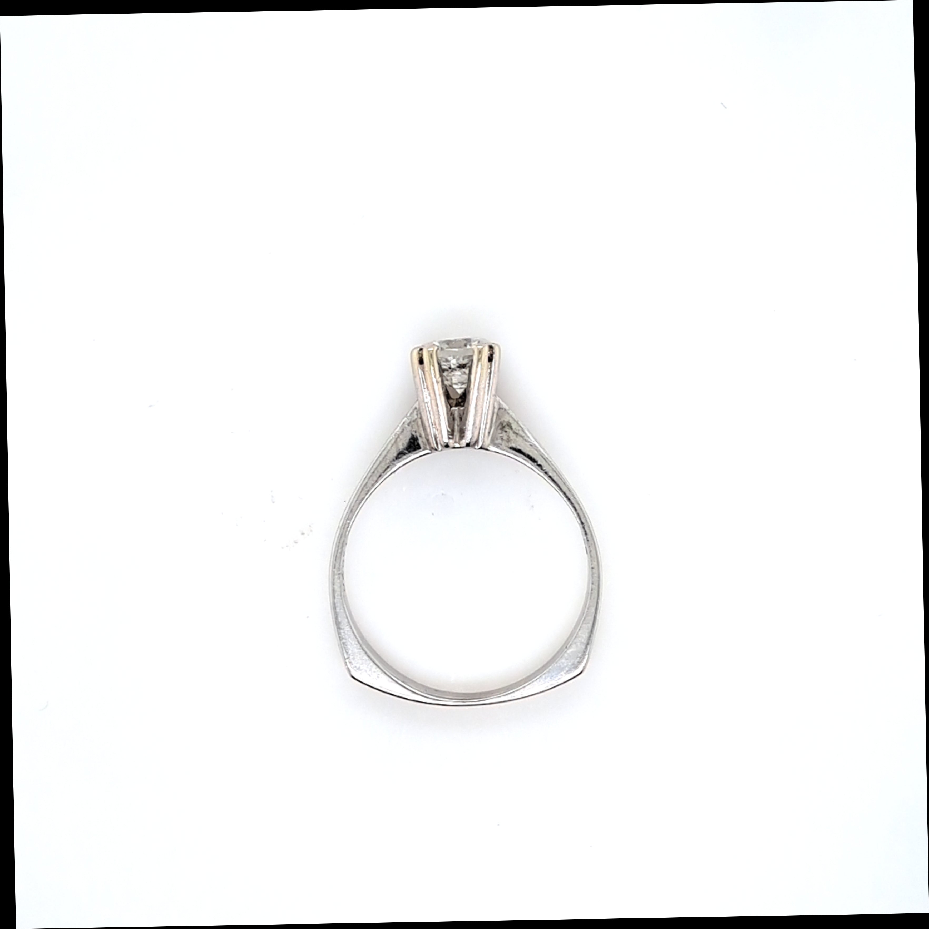 Solitärring Weißgold 585 1 Brillant ca.1,0ct