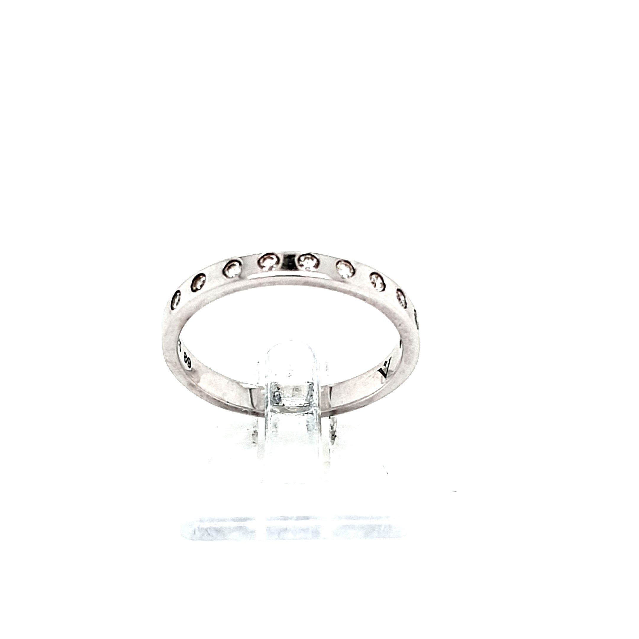 Vandenberg Ring Weiß Gold 585 14 kt Brillanten Zertifikat