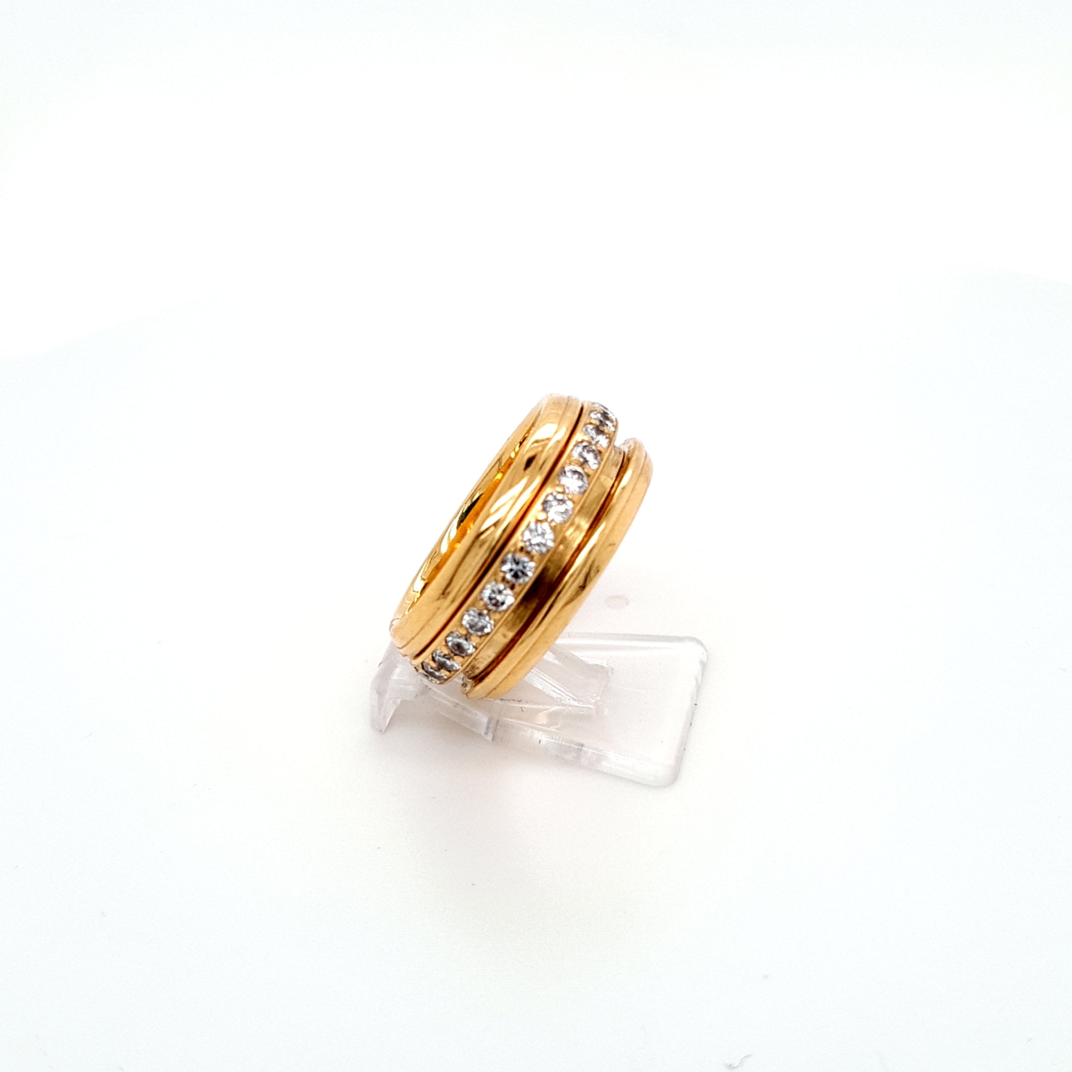 Damen Ring Piaget Possession Memory Gelbgold 750 18 kt 30 Brillanten *52*