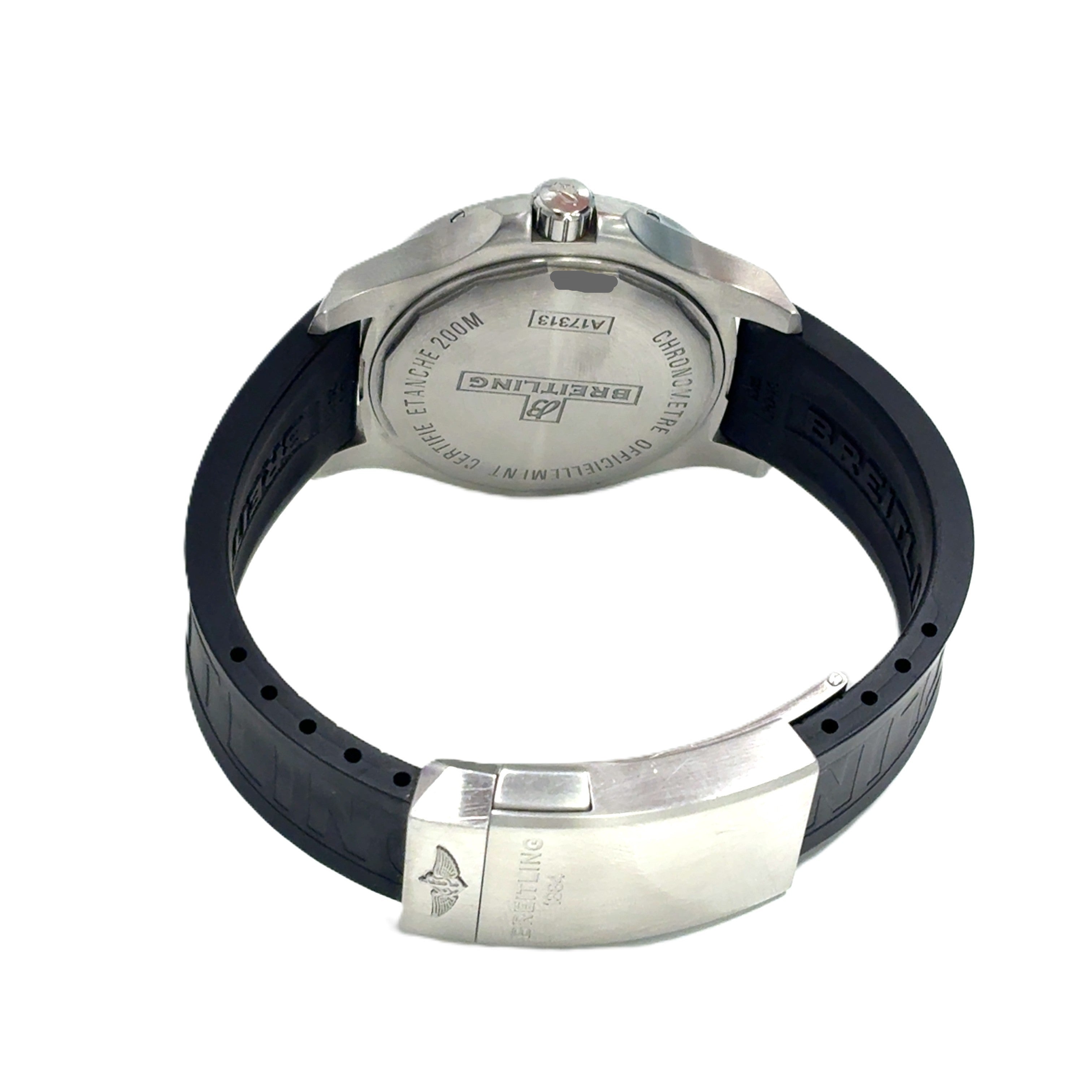 Breitling Colt 41 Stahl/Stahl Fullset Automatik Ref.:A17313