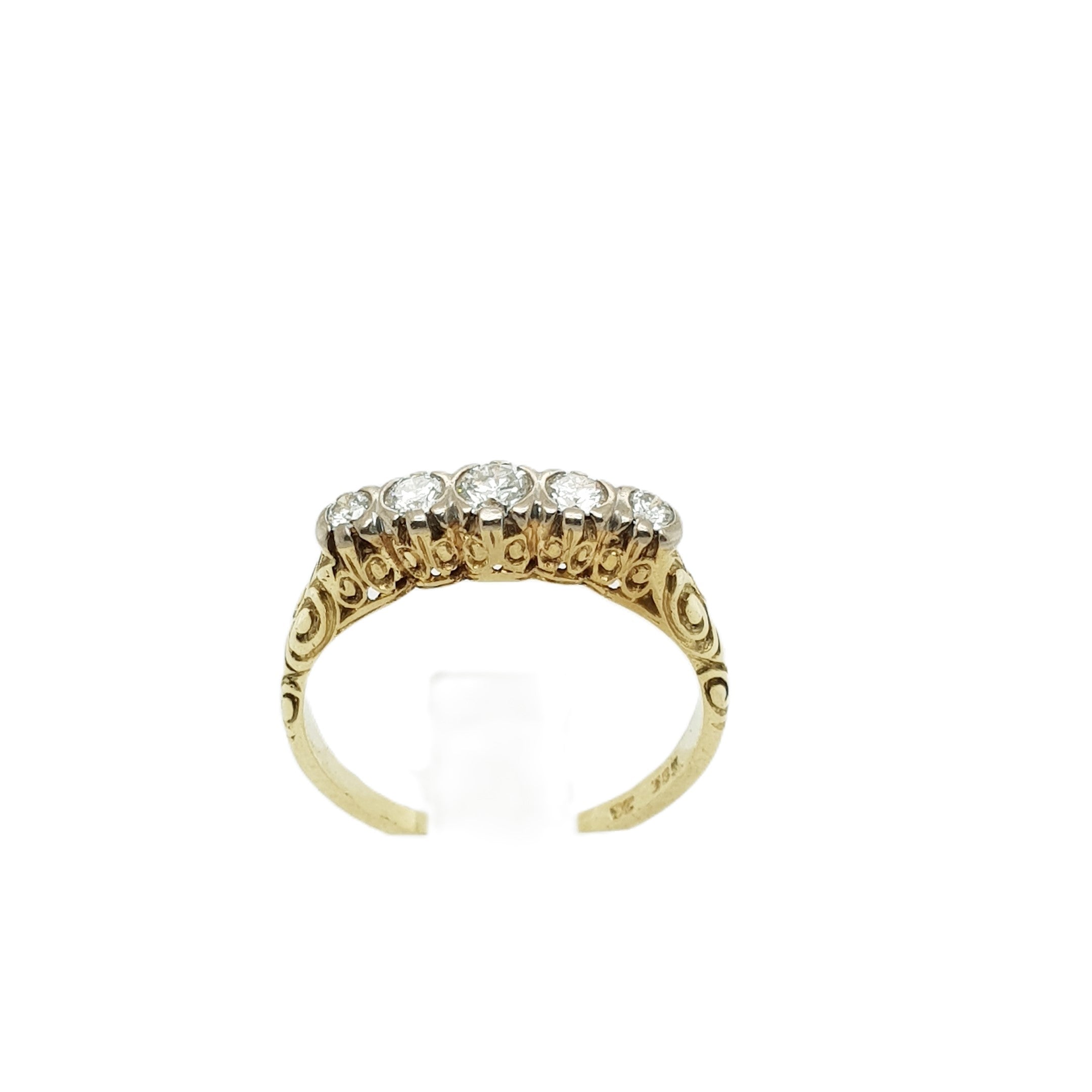 Brillant Gold Ring 585 14kt Gr.52