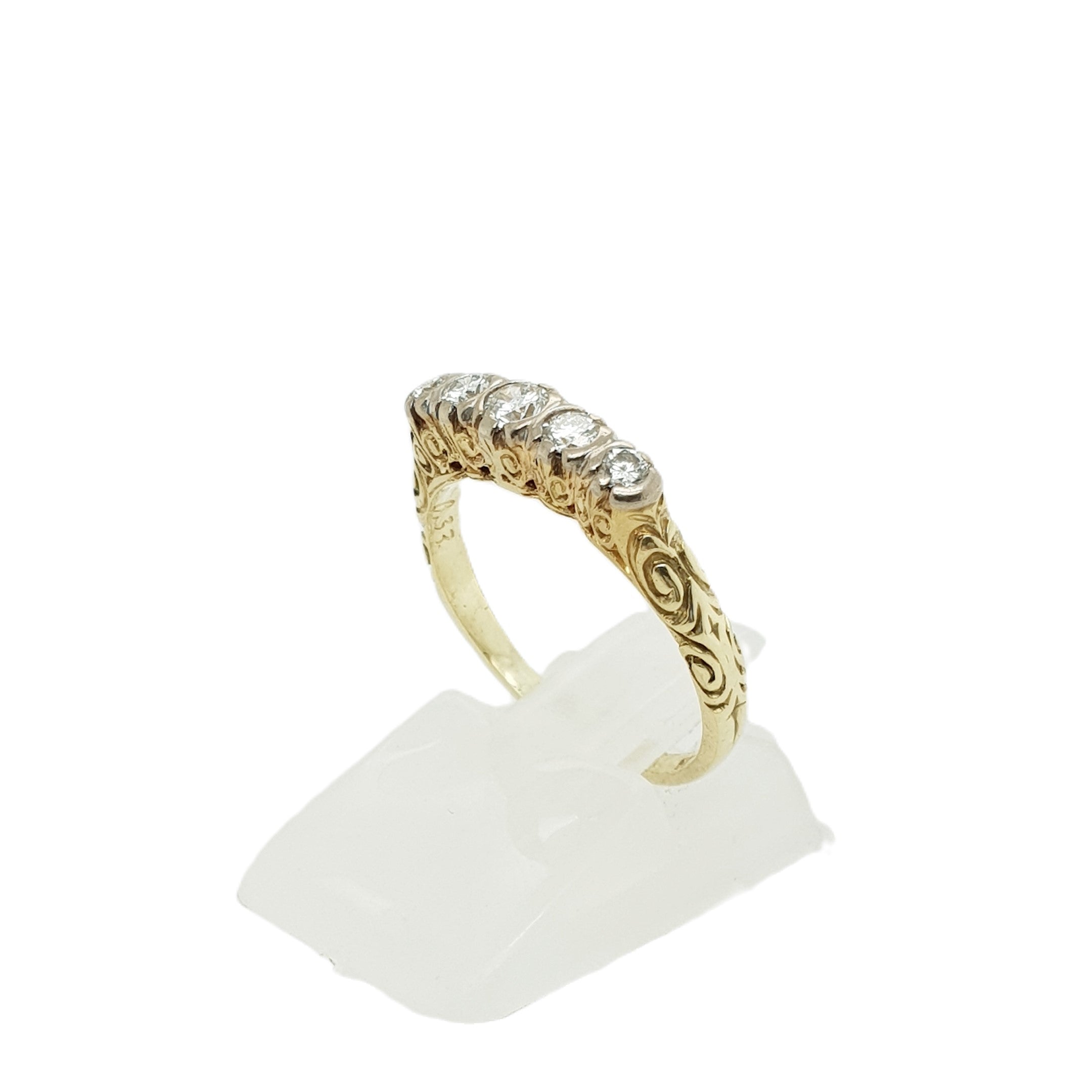 Brillant Gold Ring 585 14kt Gr.52