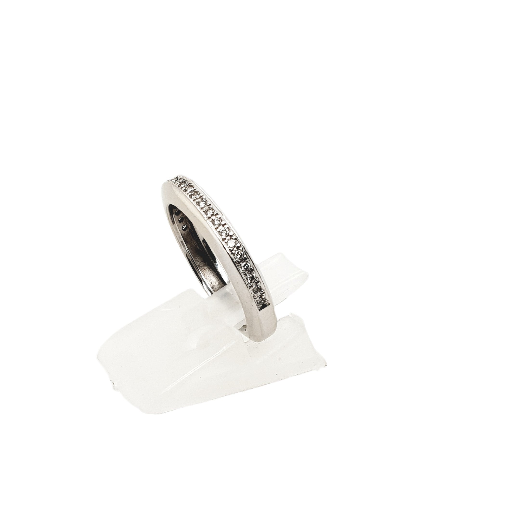 Brillant Weißgold Ring 585 14kt Gr.53