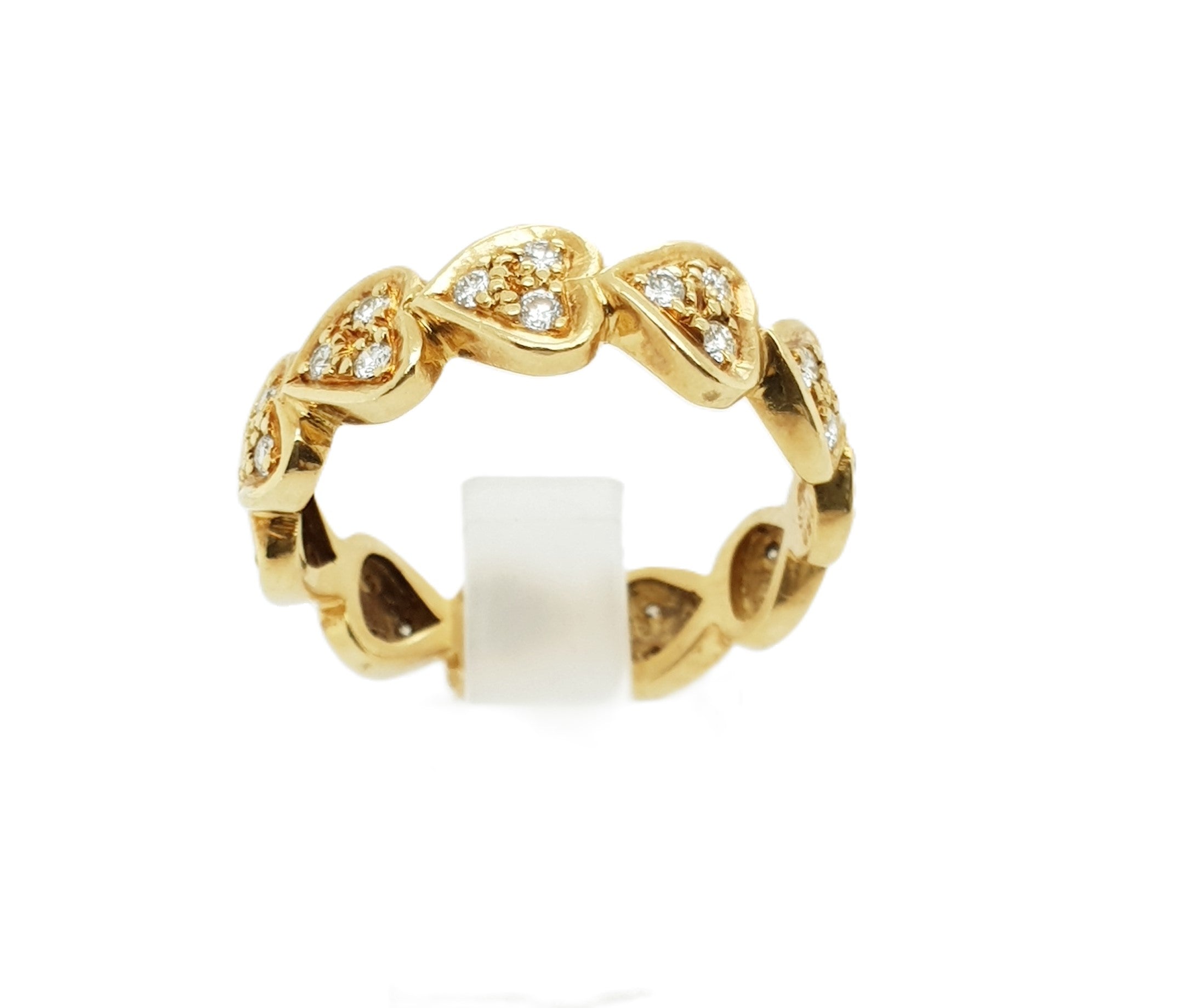 Brillant Gold Ring 750 18kt Gr.59