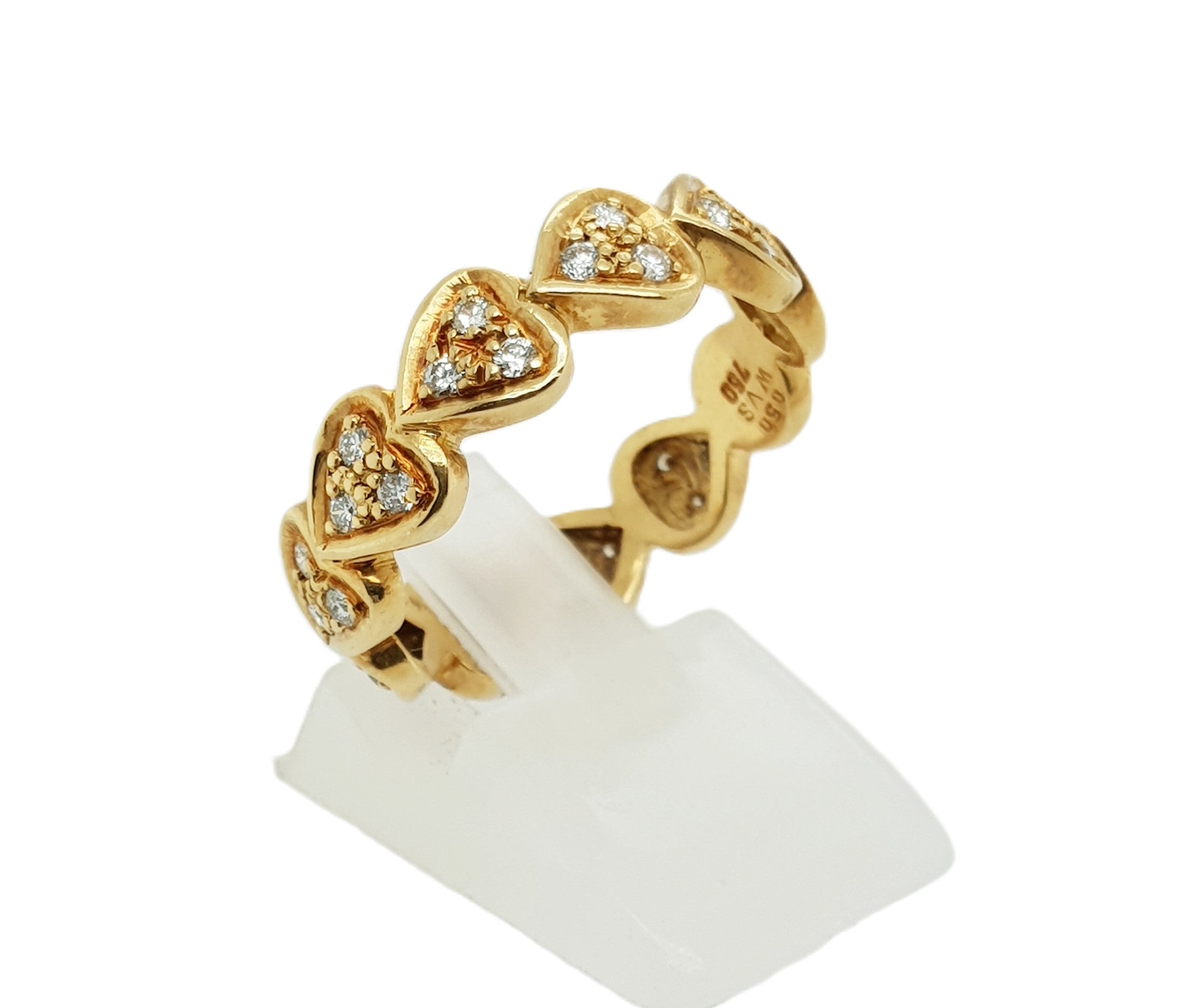Brillant Gold Ring 750 18kt Gr.59