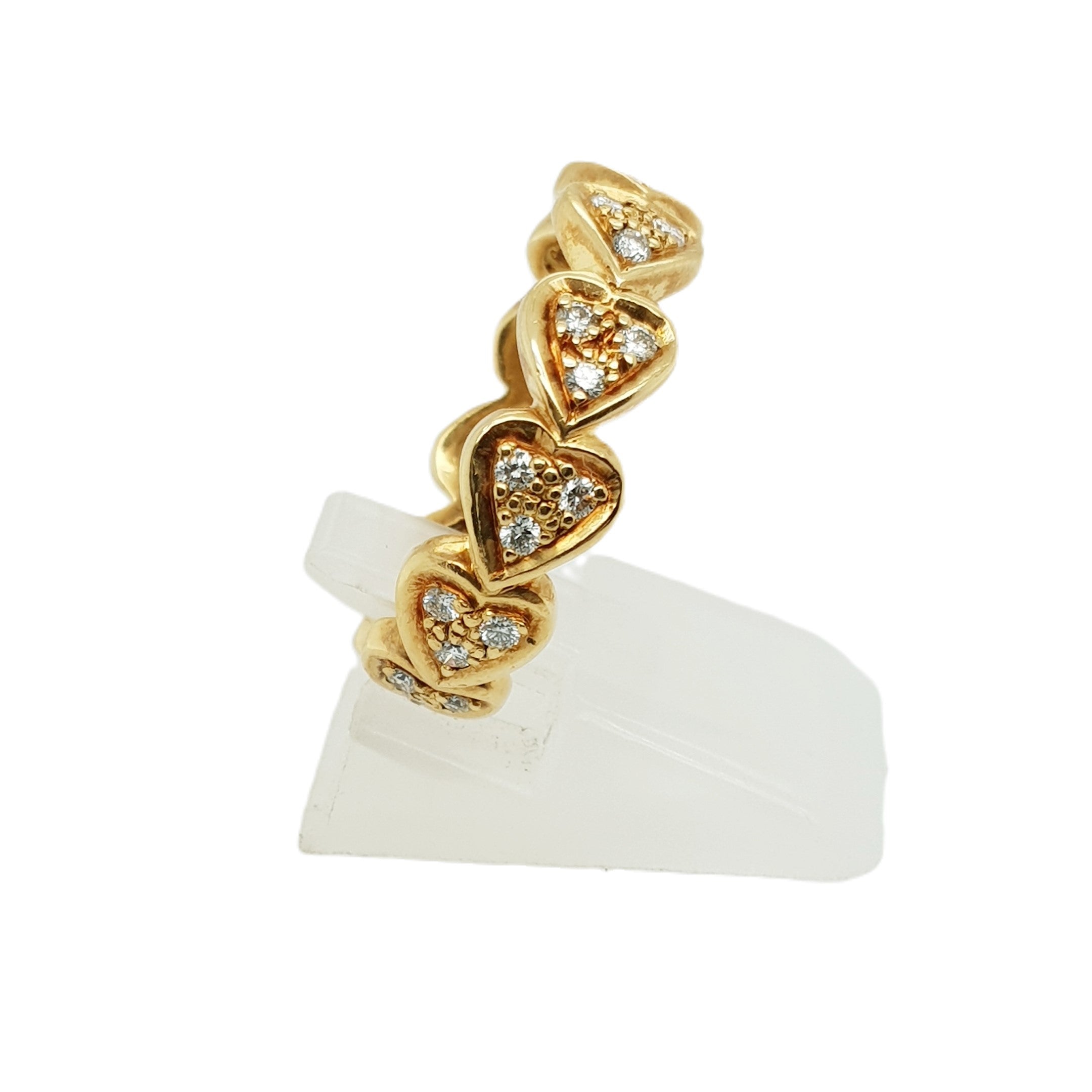 Brillant Gold Ring 750 18kt Gr.59