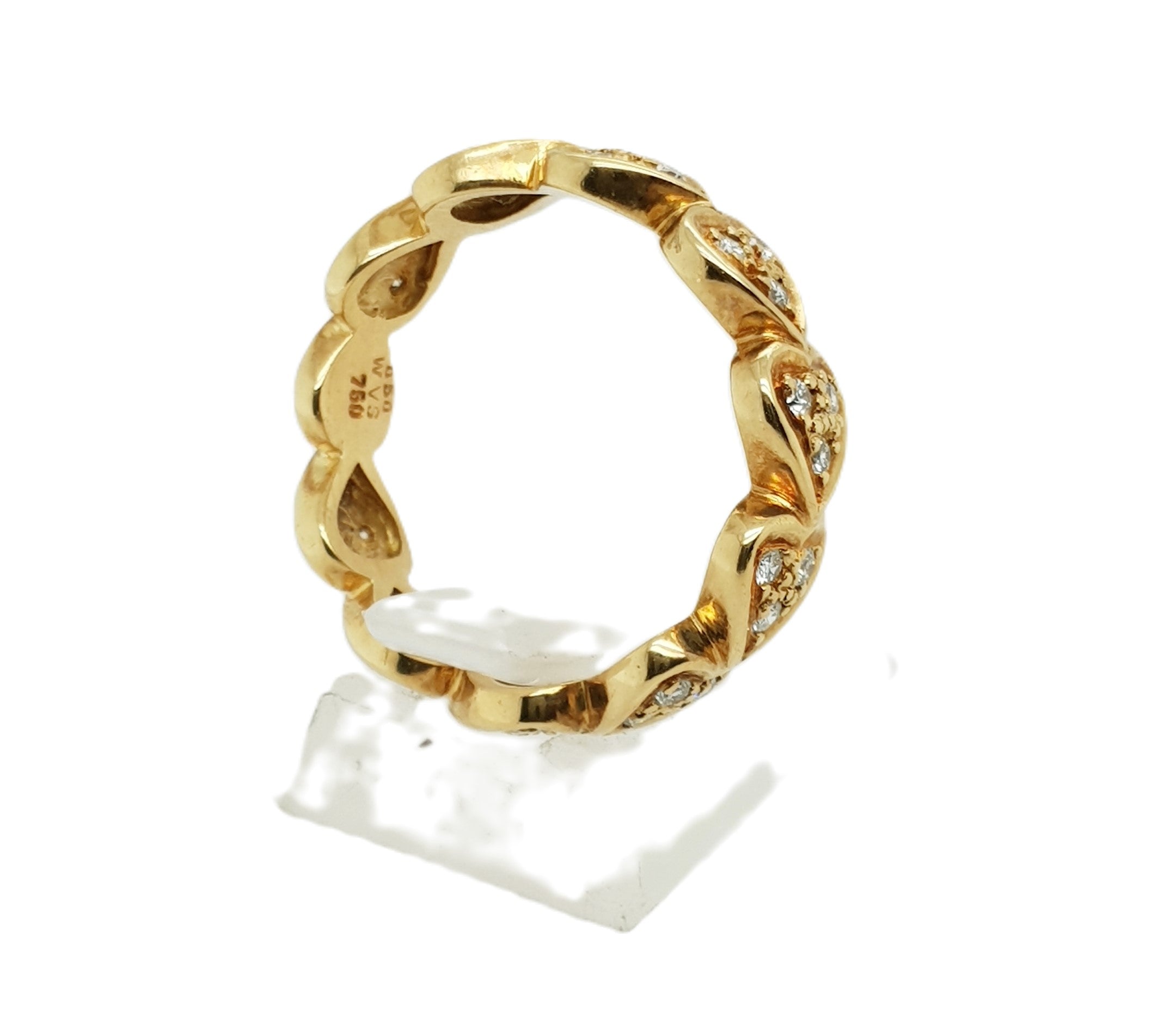 Brillant Gold Ring 750 18kt Gr.59