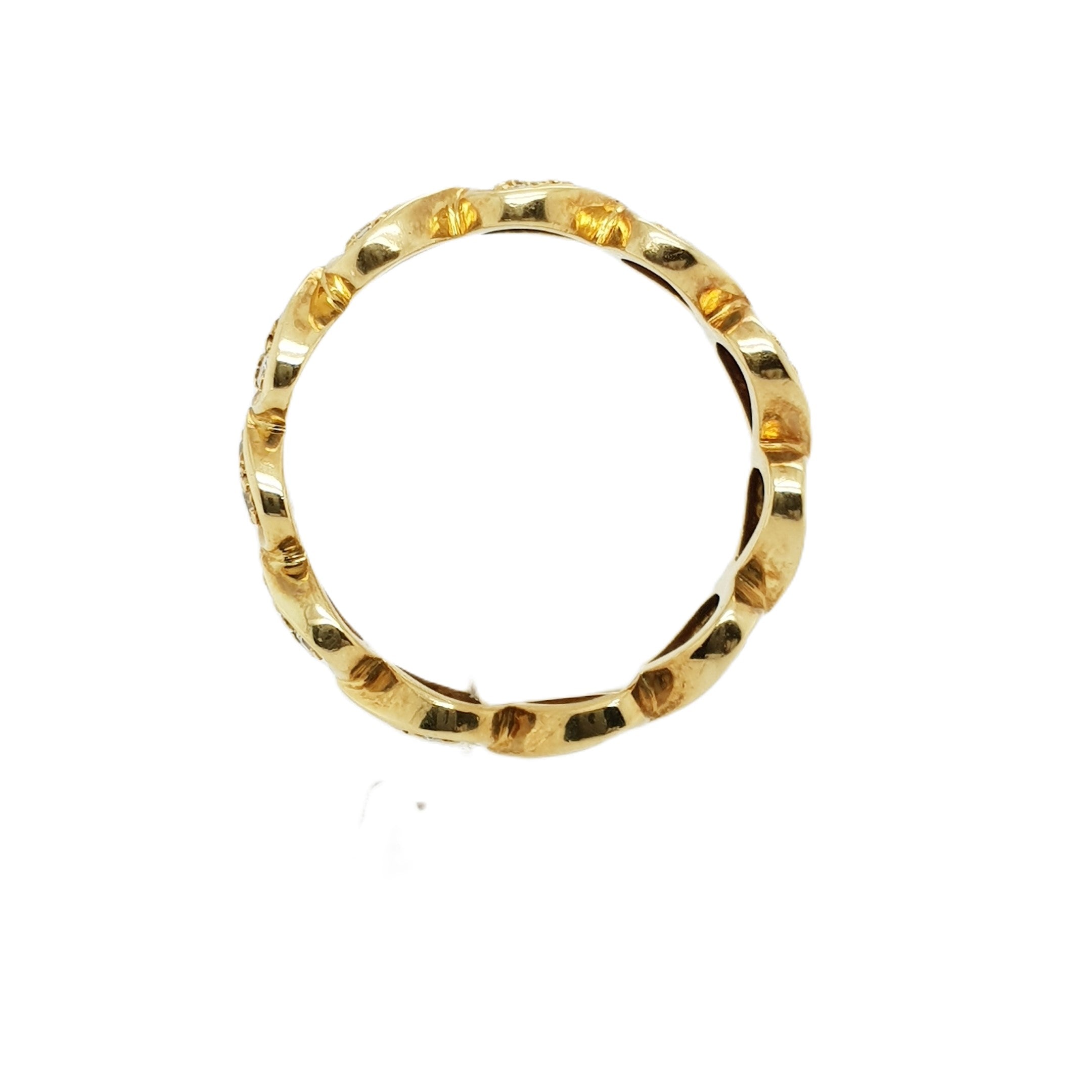 Brillant Gold Ring 750 18kt Gr.59