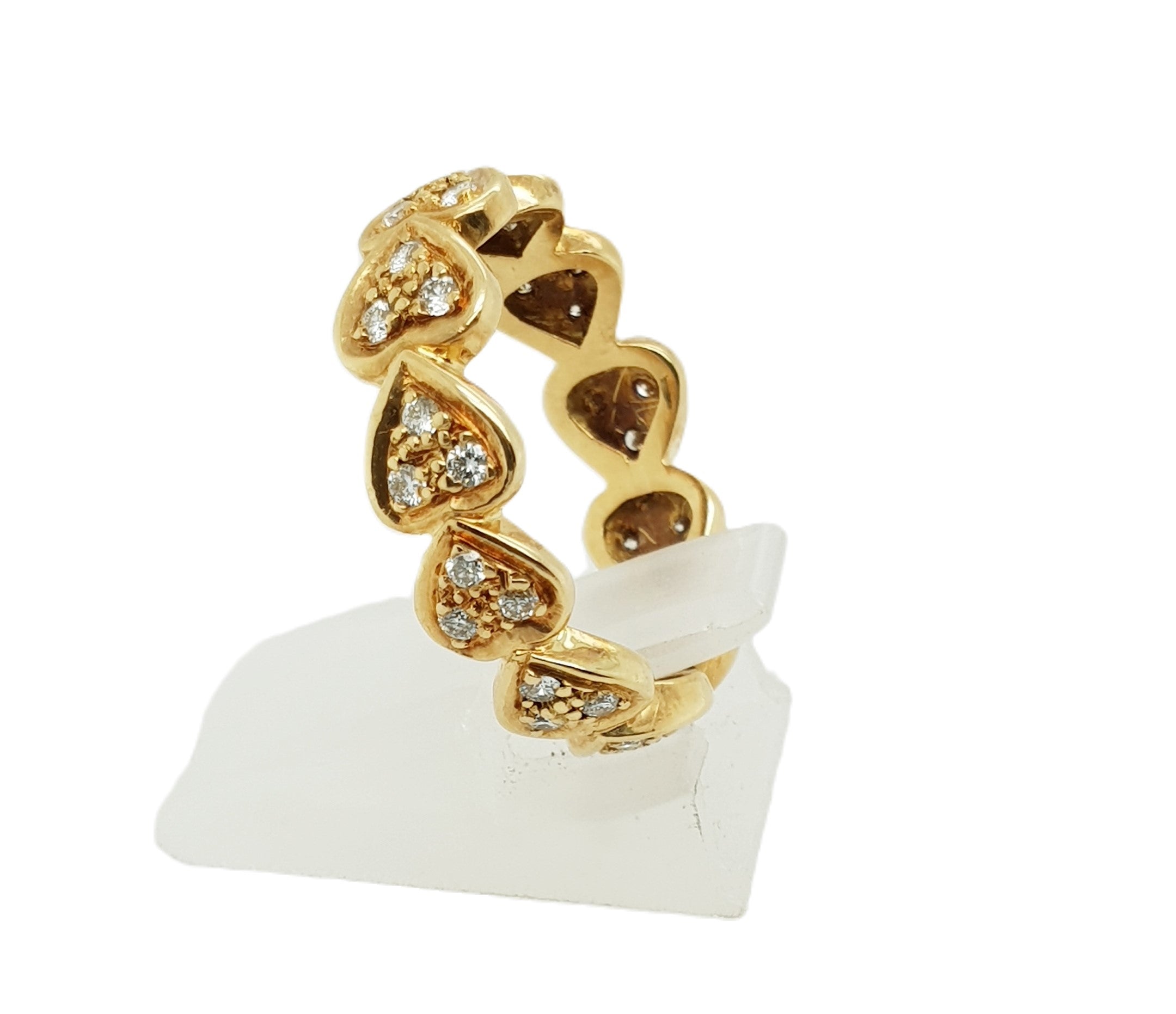 Brillant Gold Ring 750 18kt Gr.59
