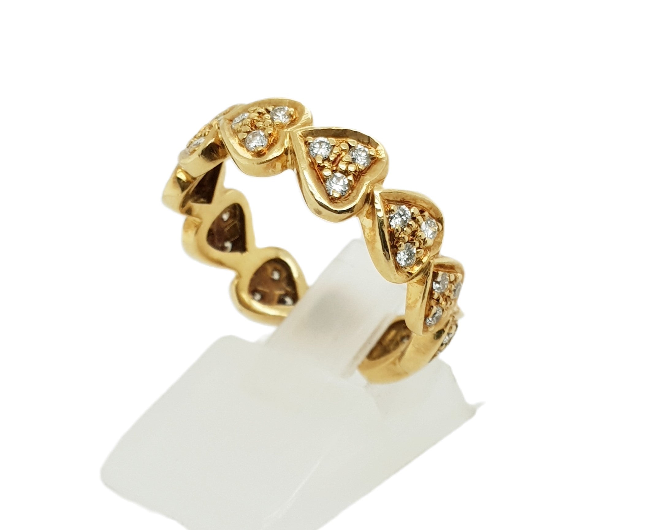 Brillant Gold Ring 750 18kt Gr.59