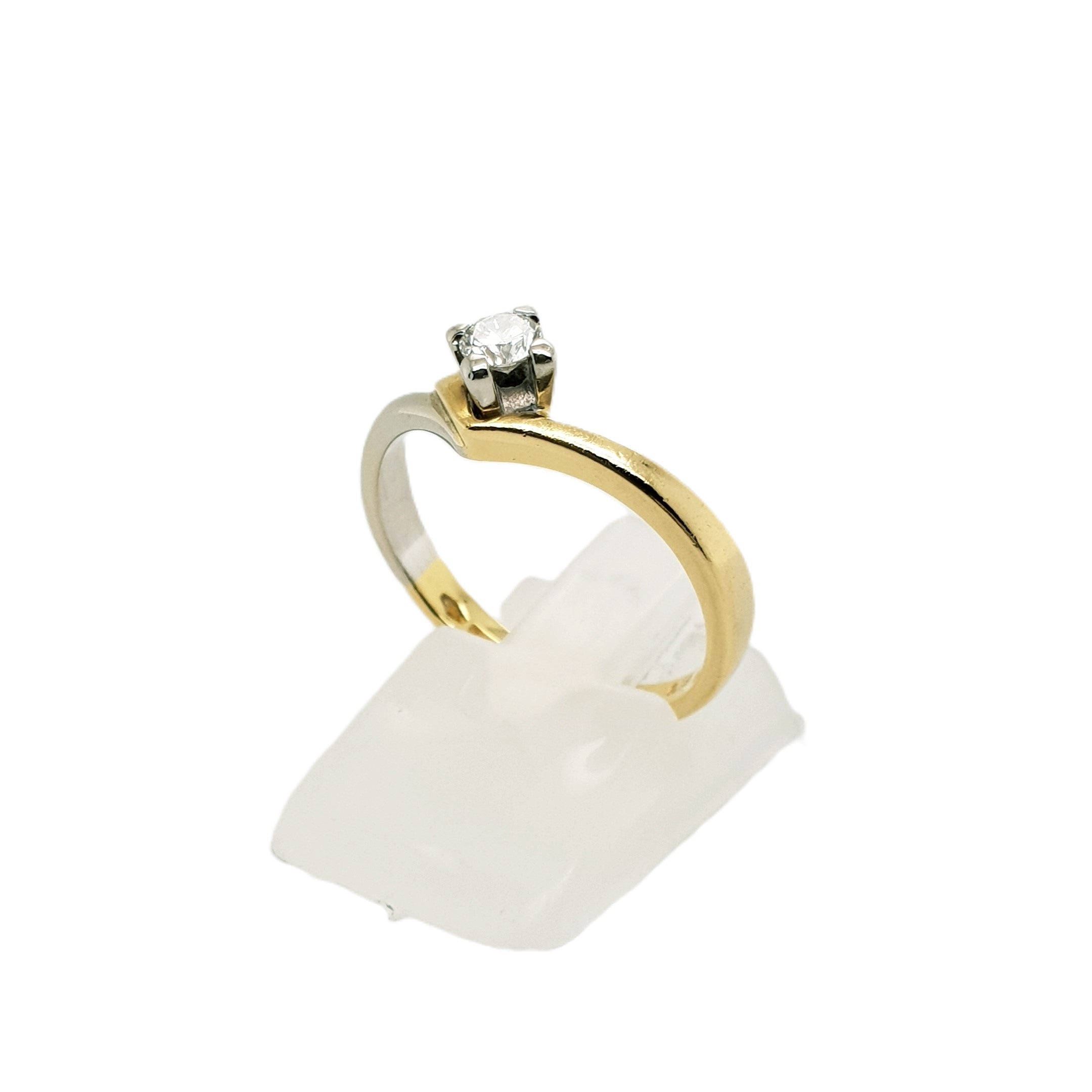 Brillant Gold Ring 750 18kt Gr.56