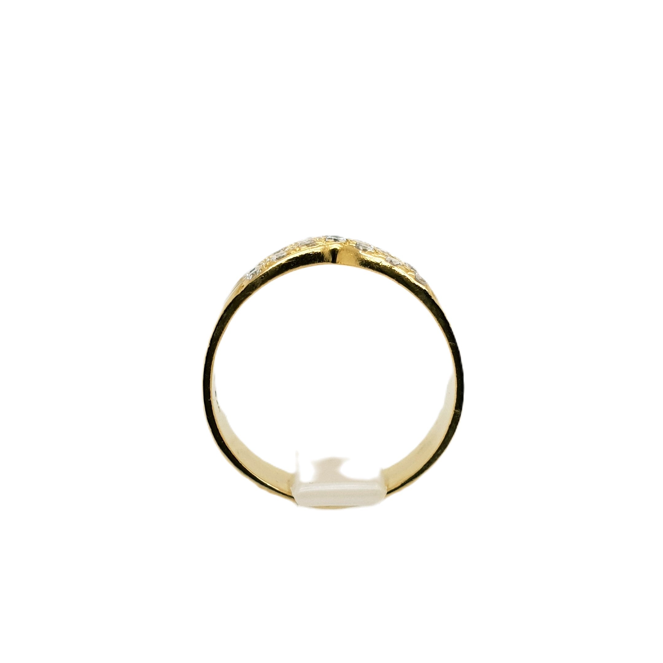 Brillant Gold Ring 750 18kt Gr.55