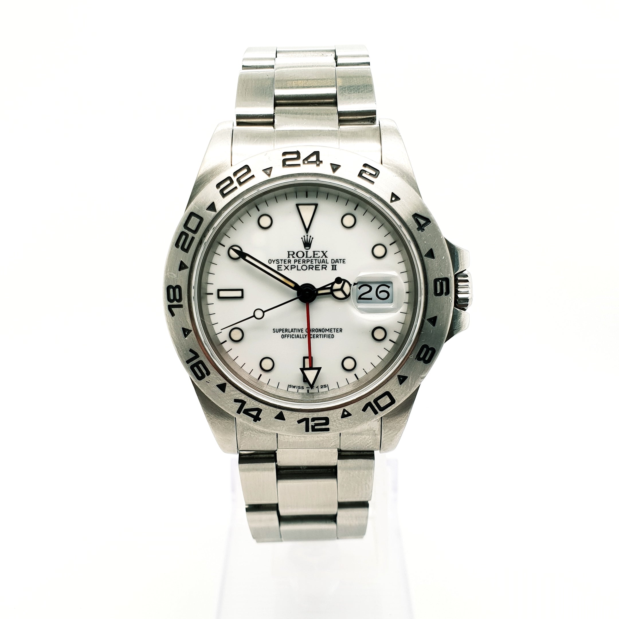 ROLEX Explorer 2 Stahl Ref.16550 41mm Herrenuhr BJ.1987-1988