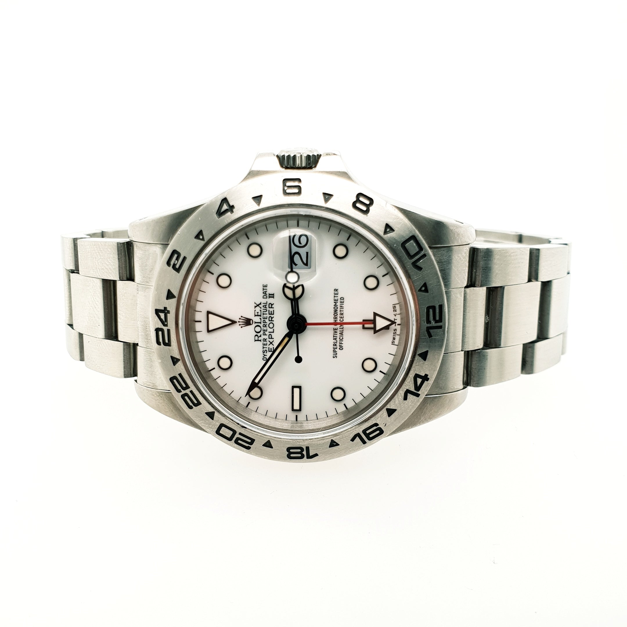 ROLEX Explorer 2 Stahl Ref.16550 41mm Herrenuhr BJ.1987-1988