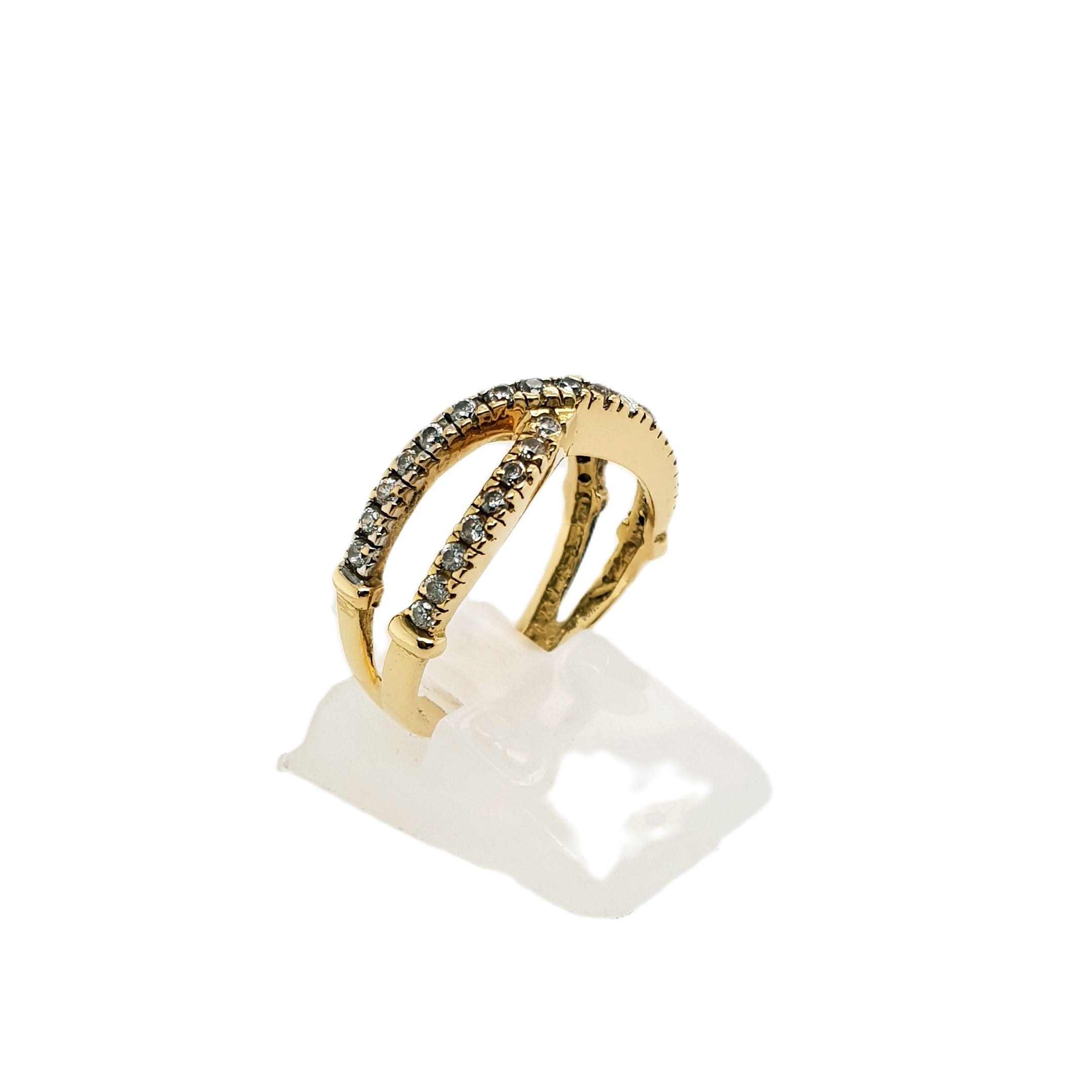 Gold Ring 750 18kt Gr.54