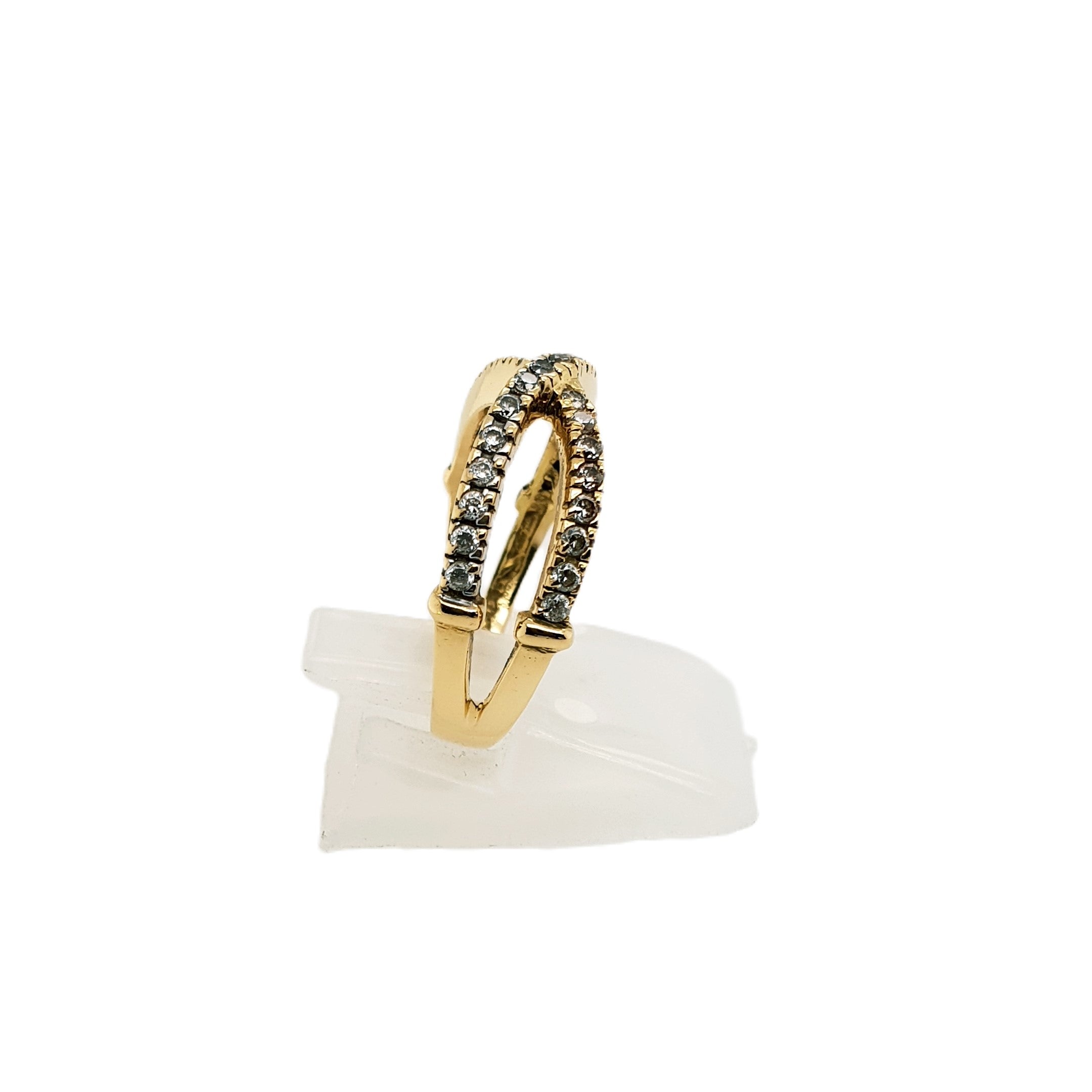 Gold Ring 750 18kt Gr.54