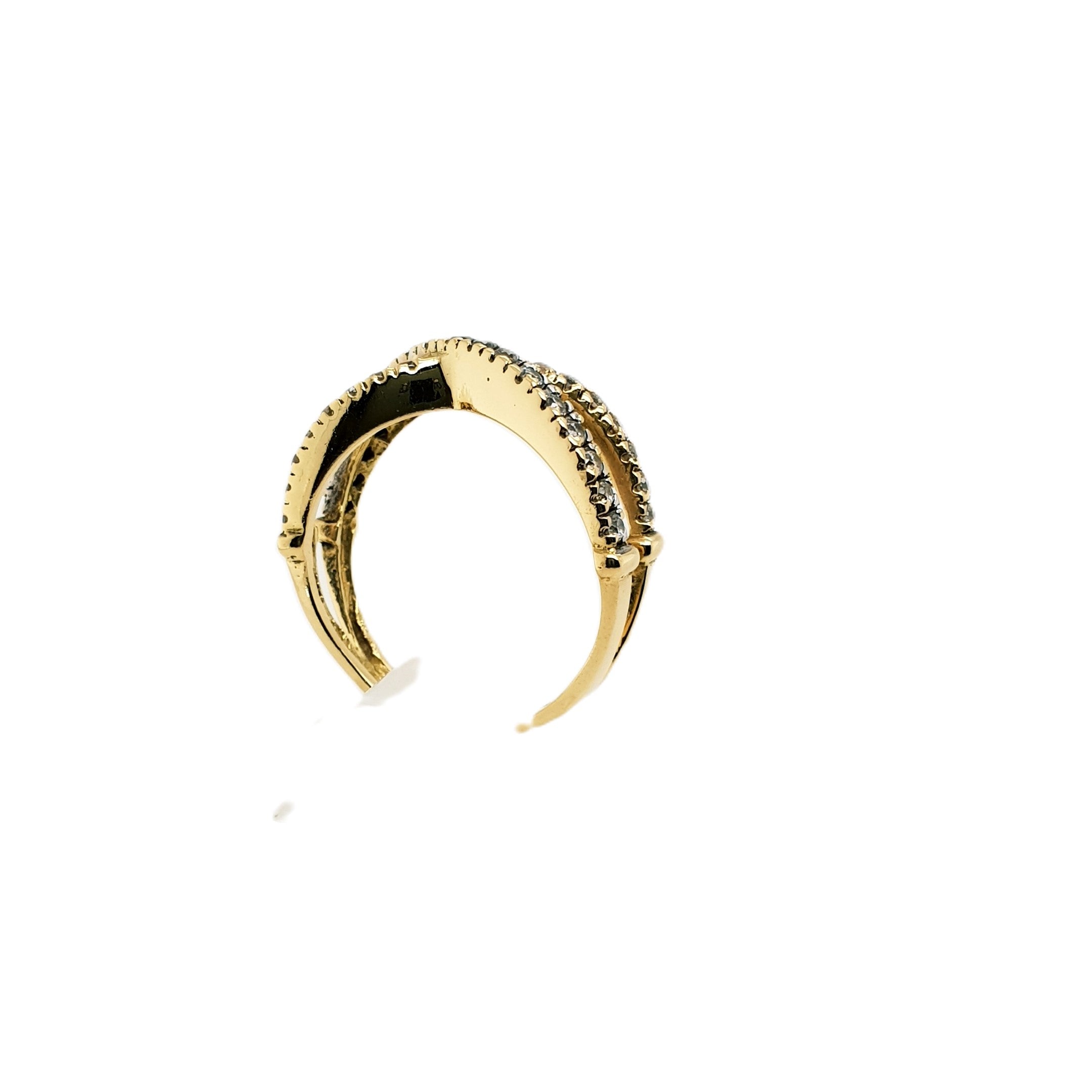 Gold Ring 750 18kt Gr.54