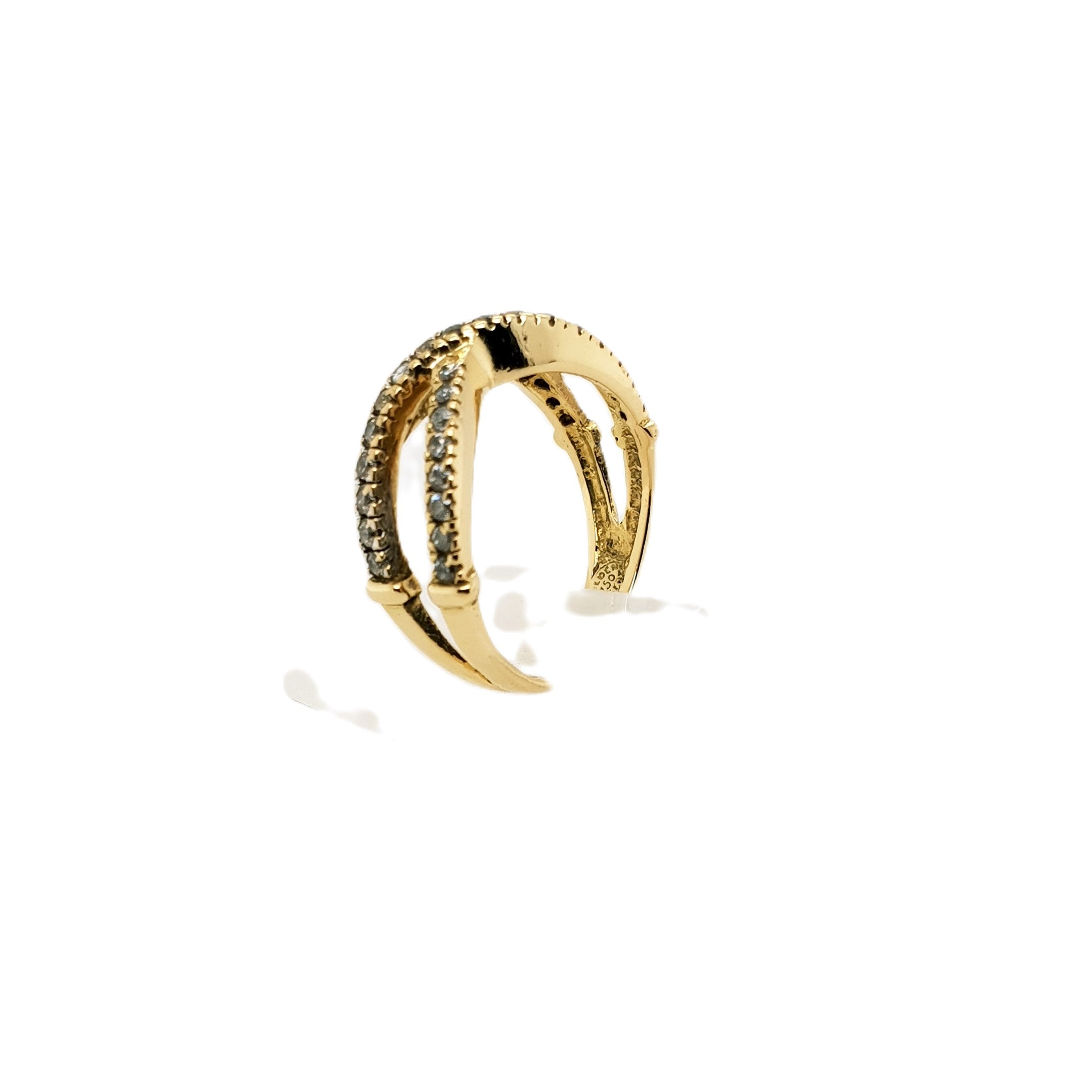 Gold Ring 750 18kt Gr.54