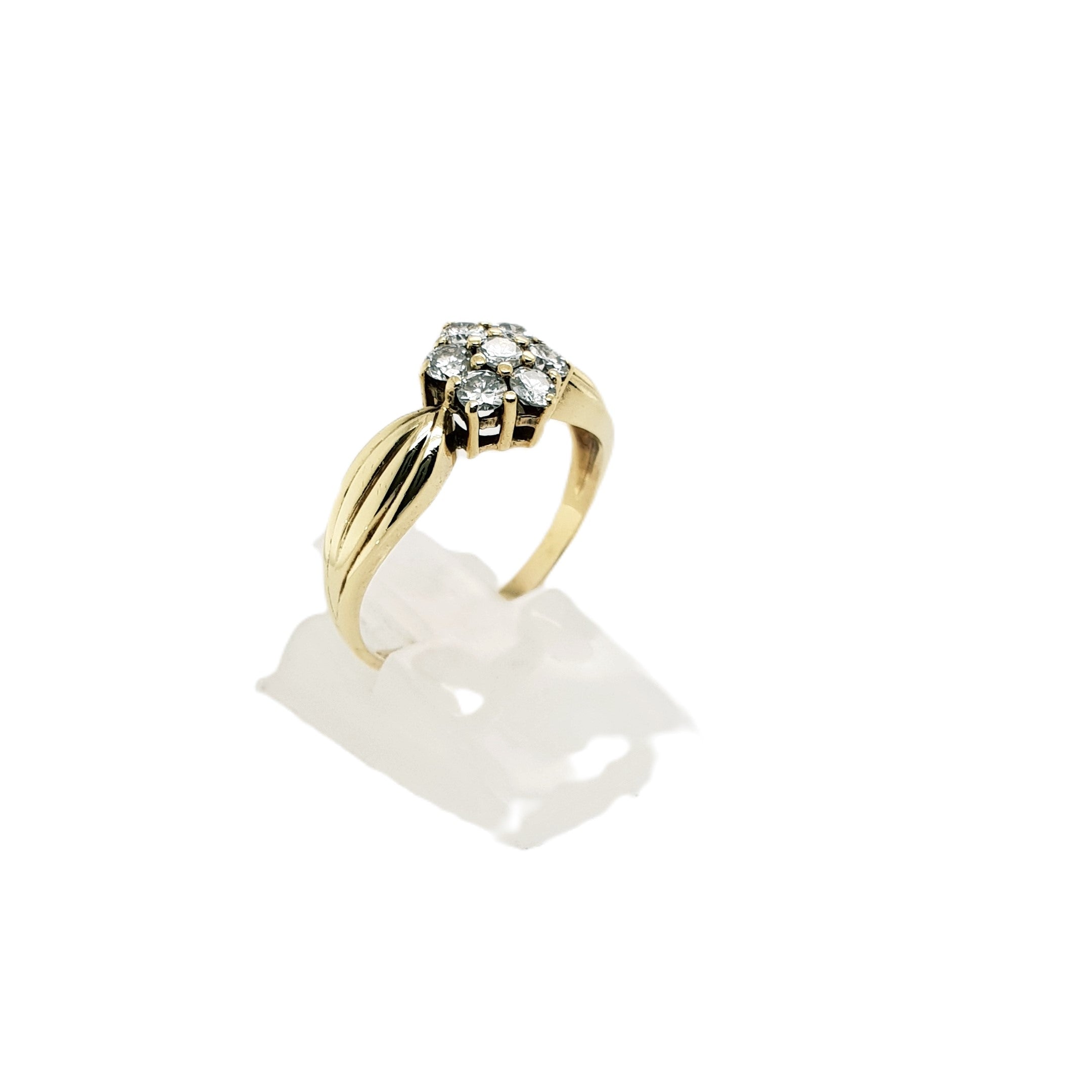 Brillant Gold Ring 585 14kt Gr.54