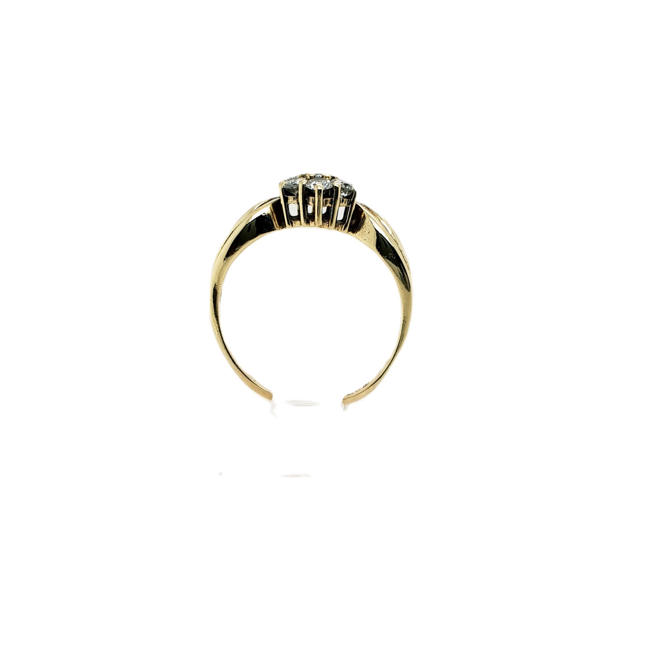 Brillant Gold Ring 585 14kt Gr.54
