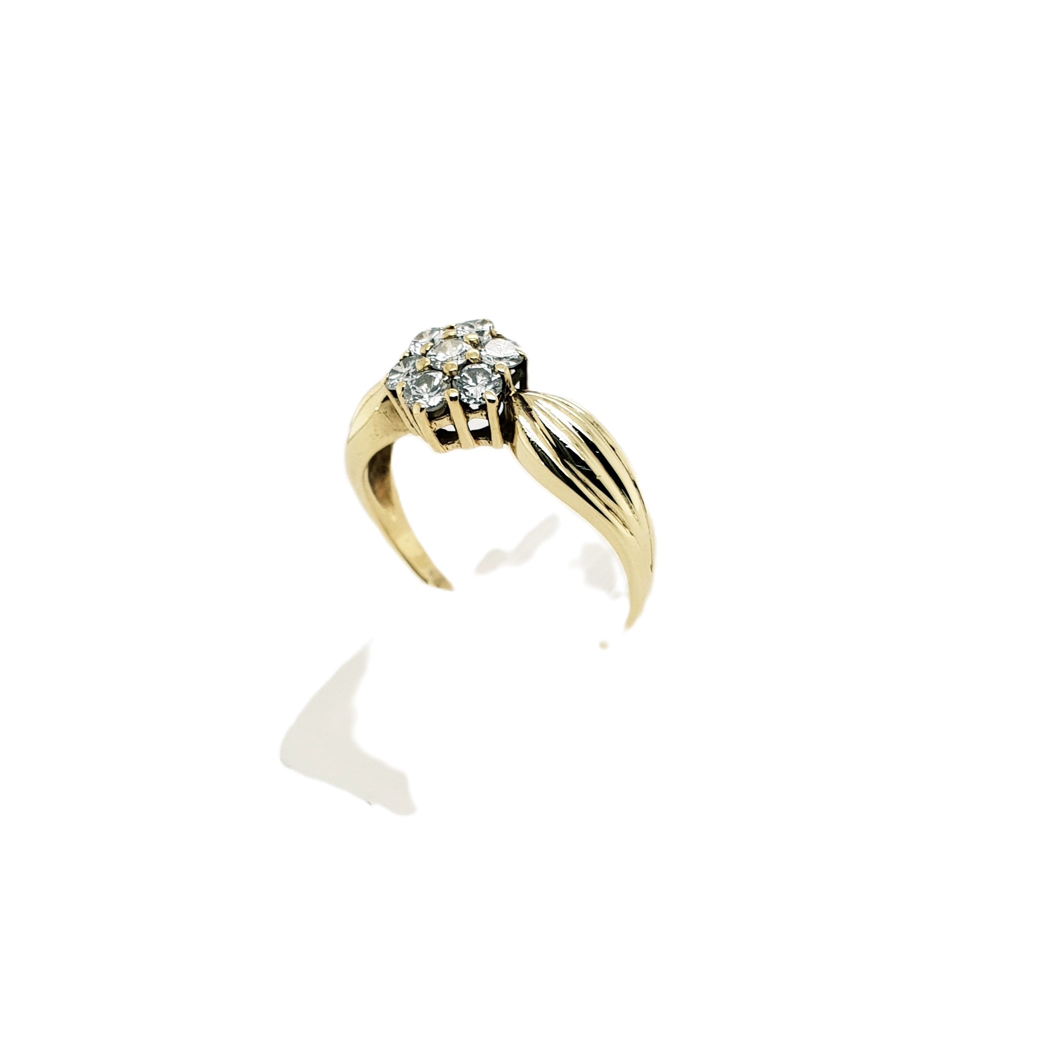 Brillant Gold Ring 585 14kt Gr.54
