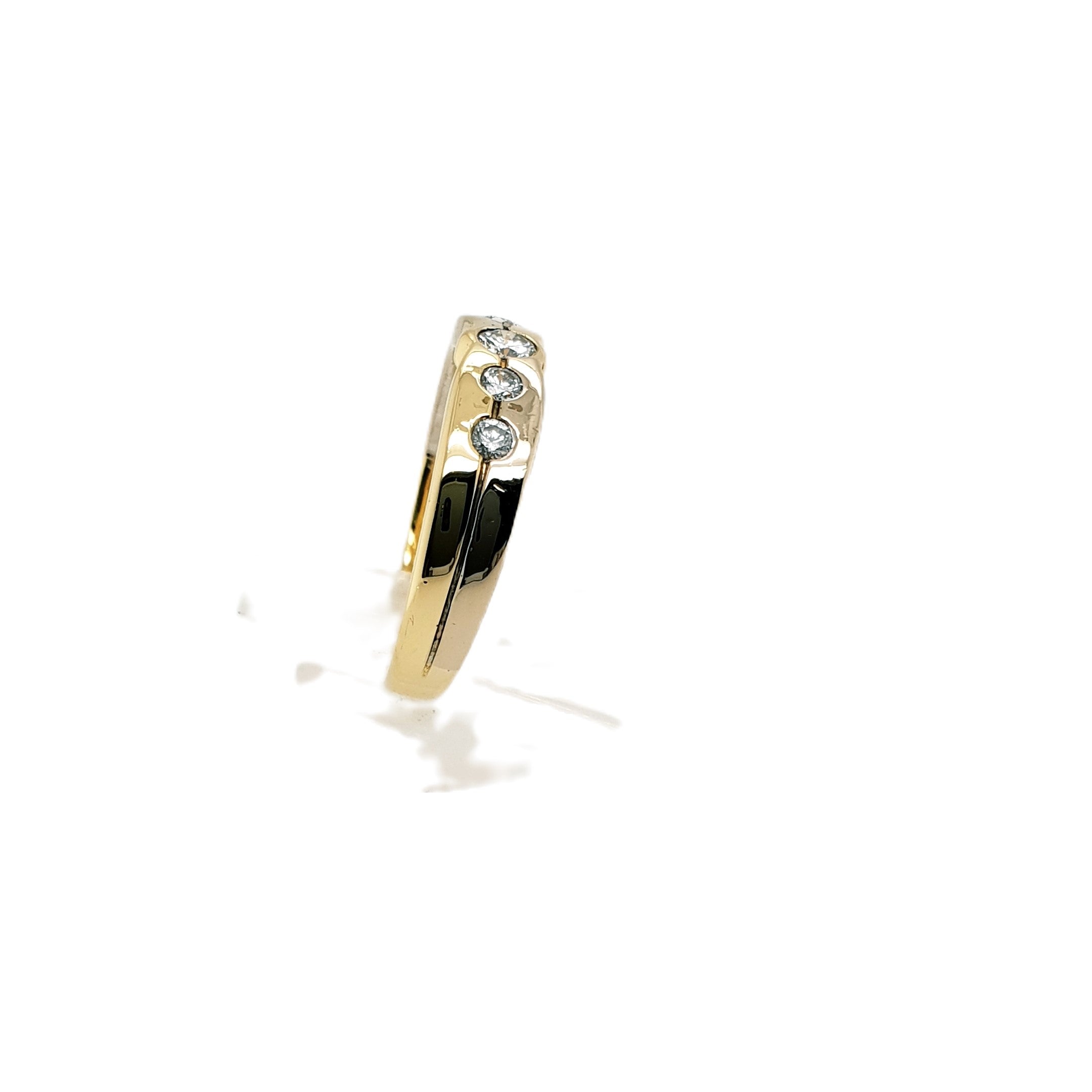 Brillant Gold Ring 750 18kt Gr.55