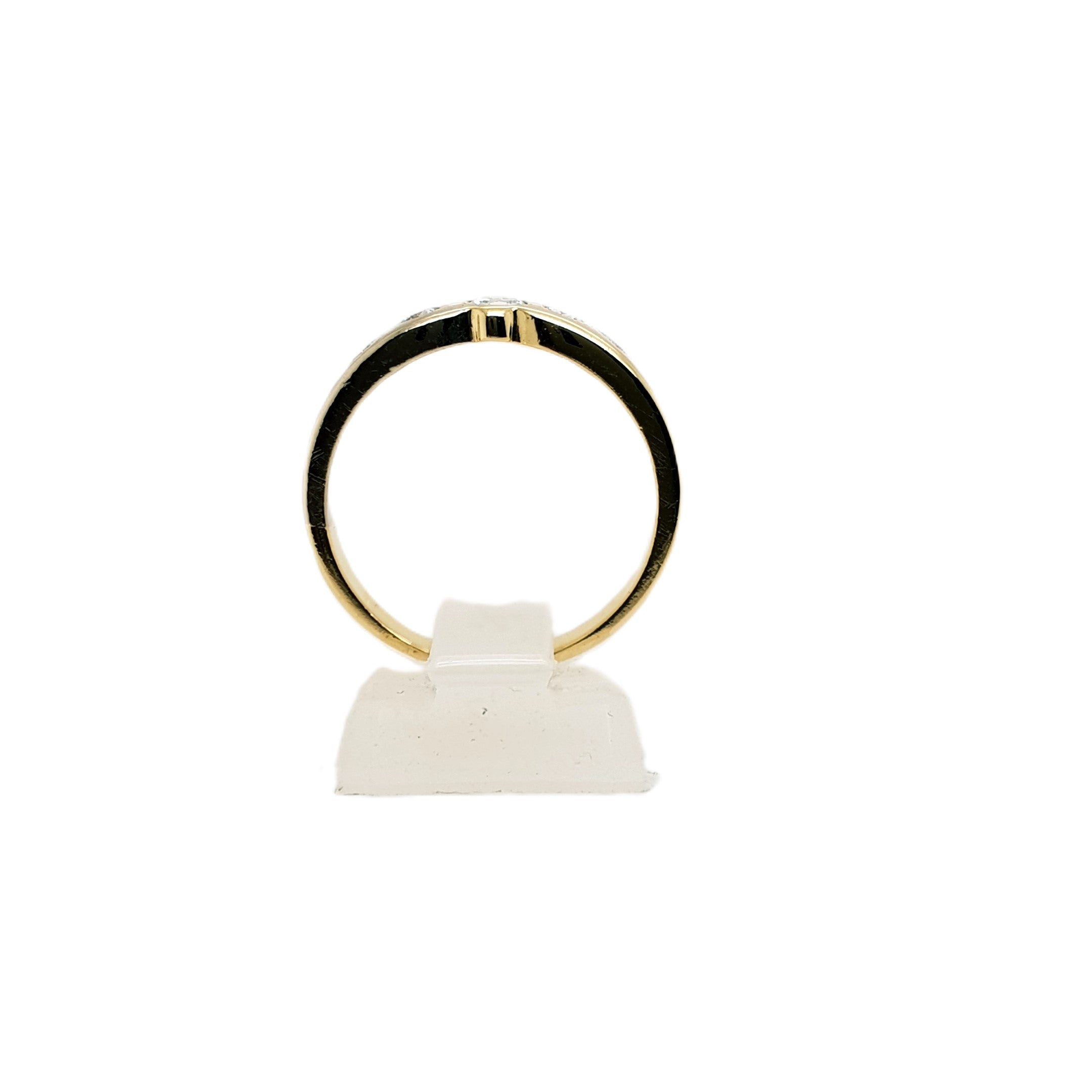 Brillant Gold Ring 750 18kt Gr.55