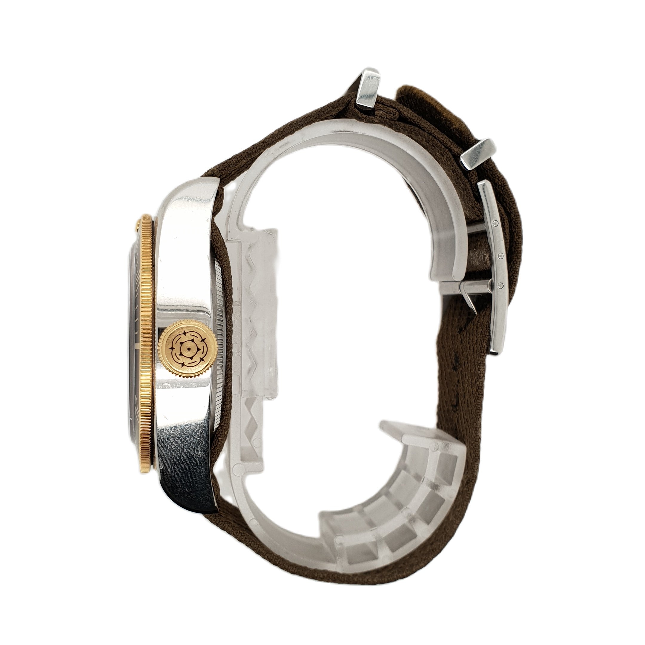 TUDOR Black Bay Stahl/Gold Natoband Ref.79733N Herrenuhr