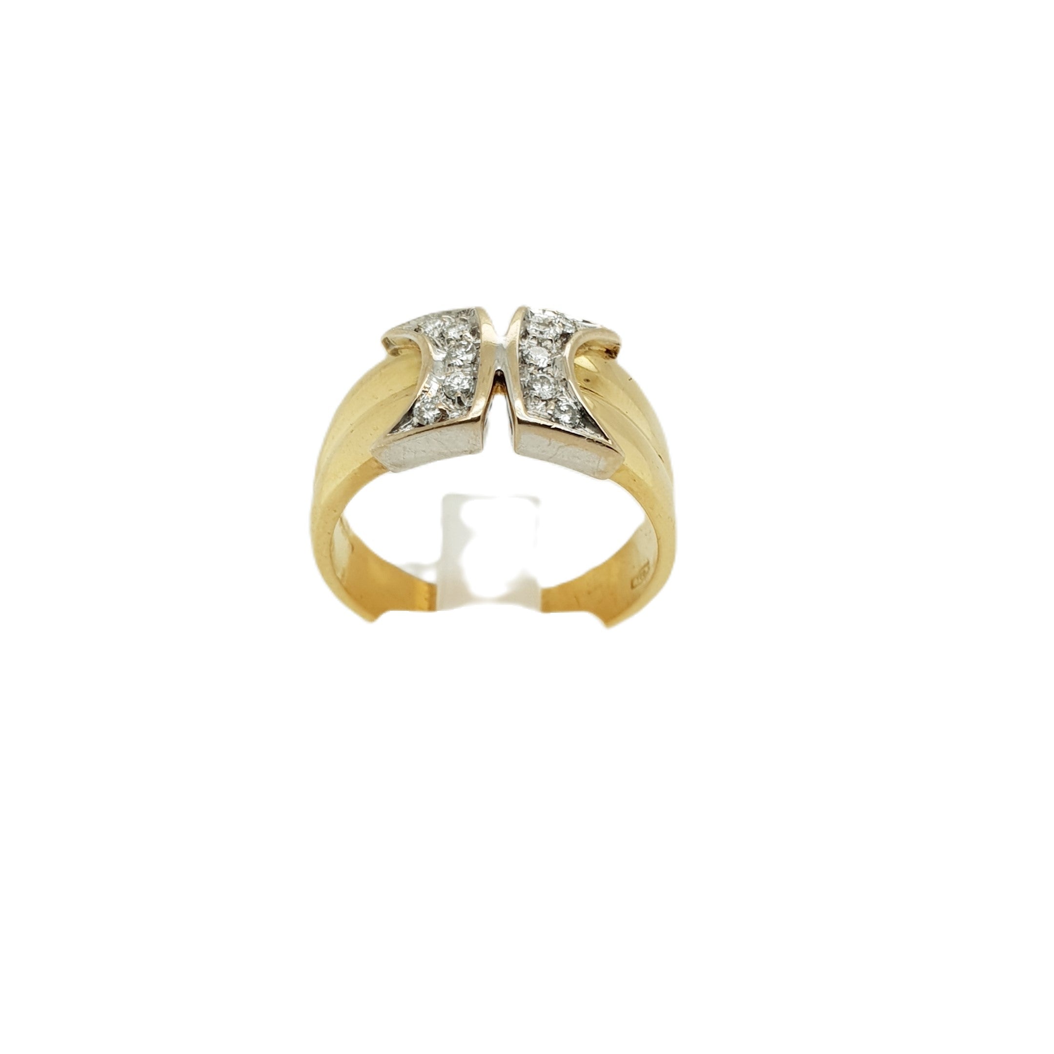 Brillant Gold Ring 750 18kt Gr.59