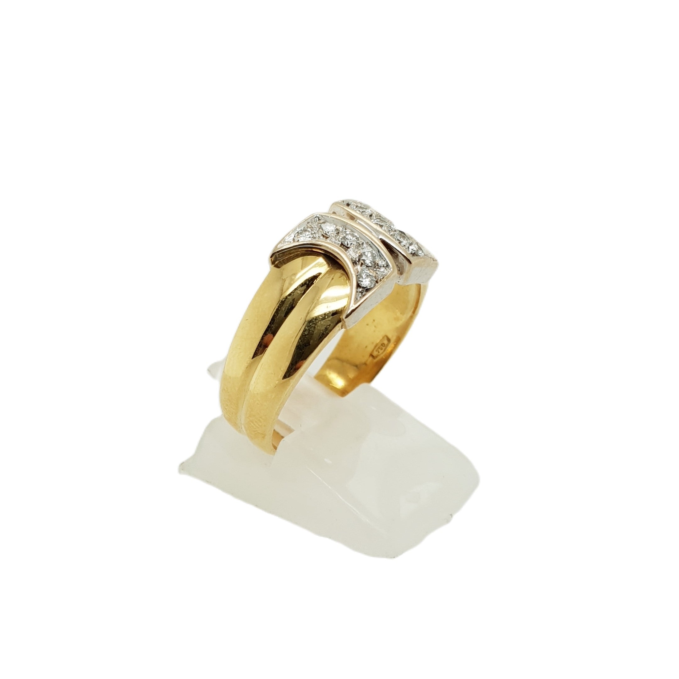 Brillant Gold Ring 750 18kt Gr.59