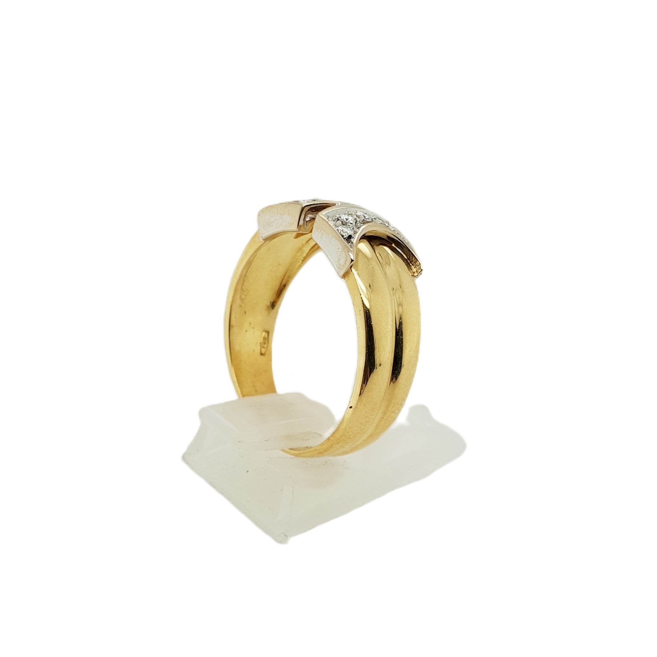 Brillant Gold Ring 750 18kt Gr.59