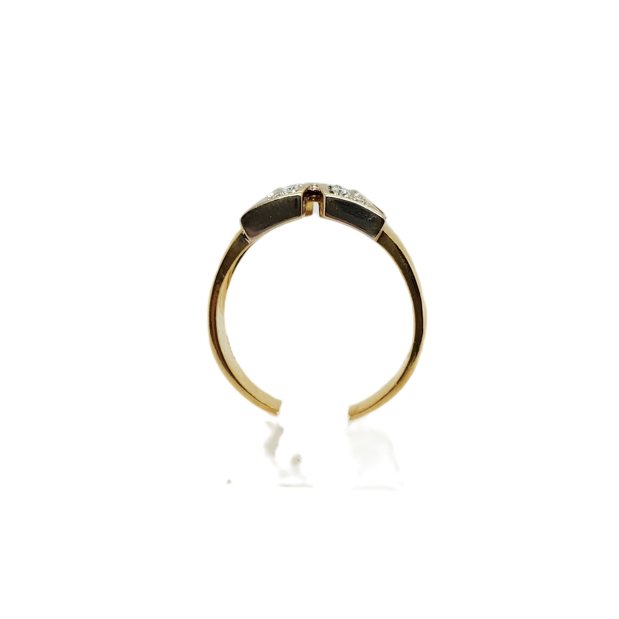 Brillant Gold Ring 750 18kt Gr.59