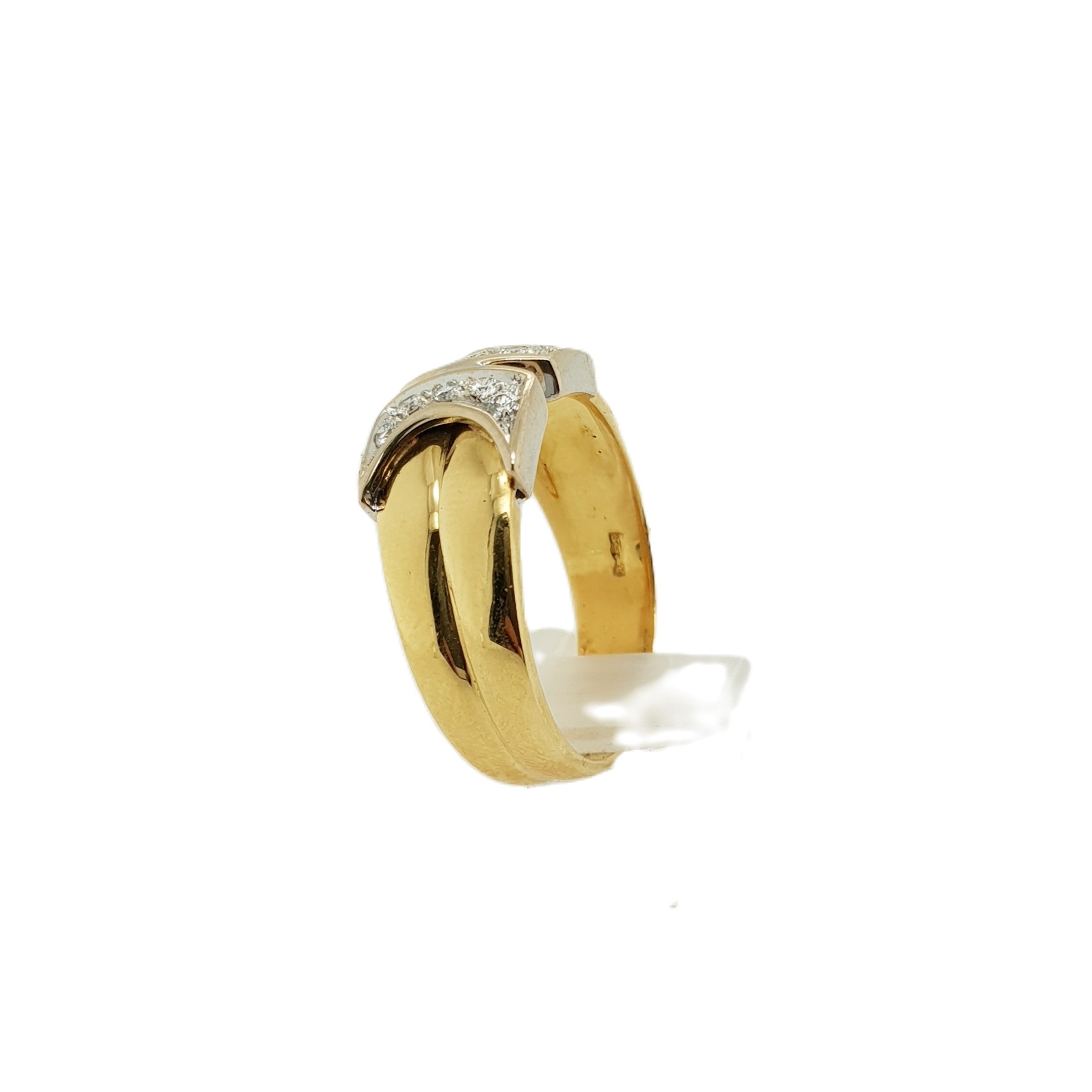Brillant Gold Ring 750 18kt Gr.59