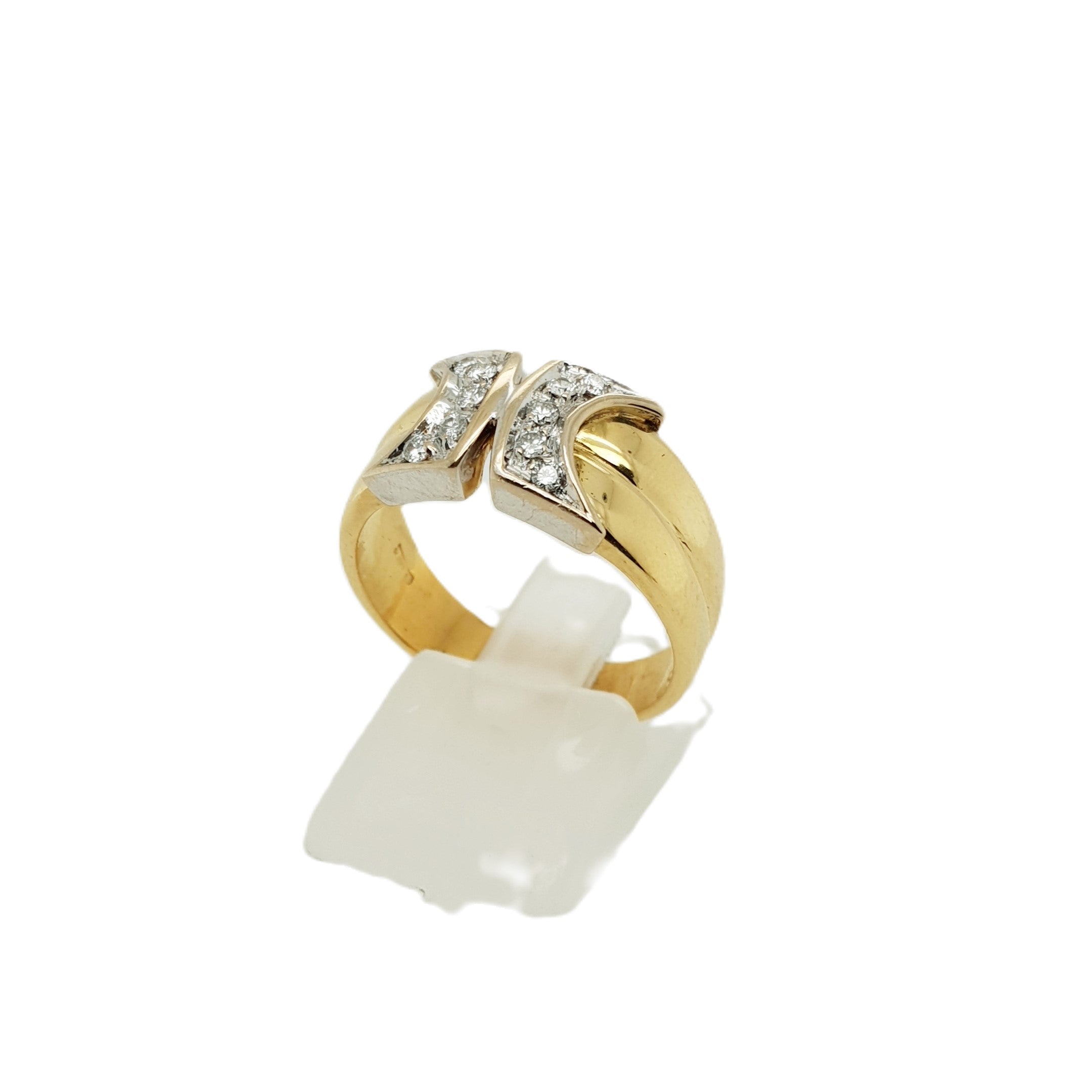 Brillant Gold Ring 750 18kt Gr.59