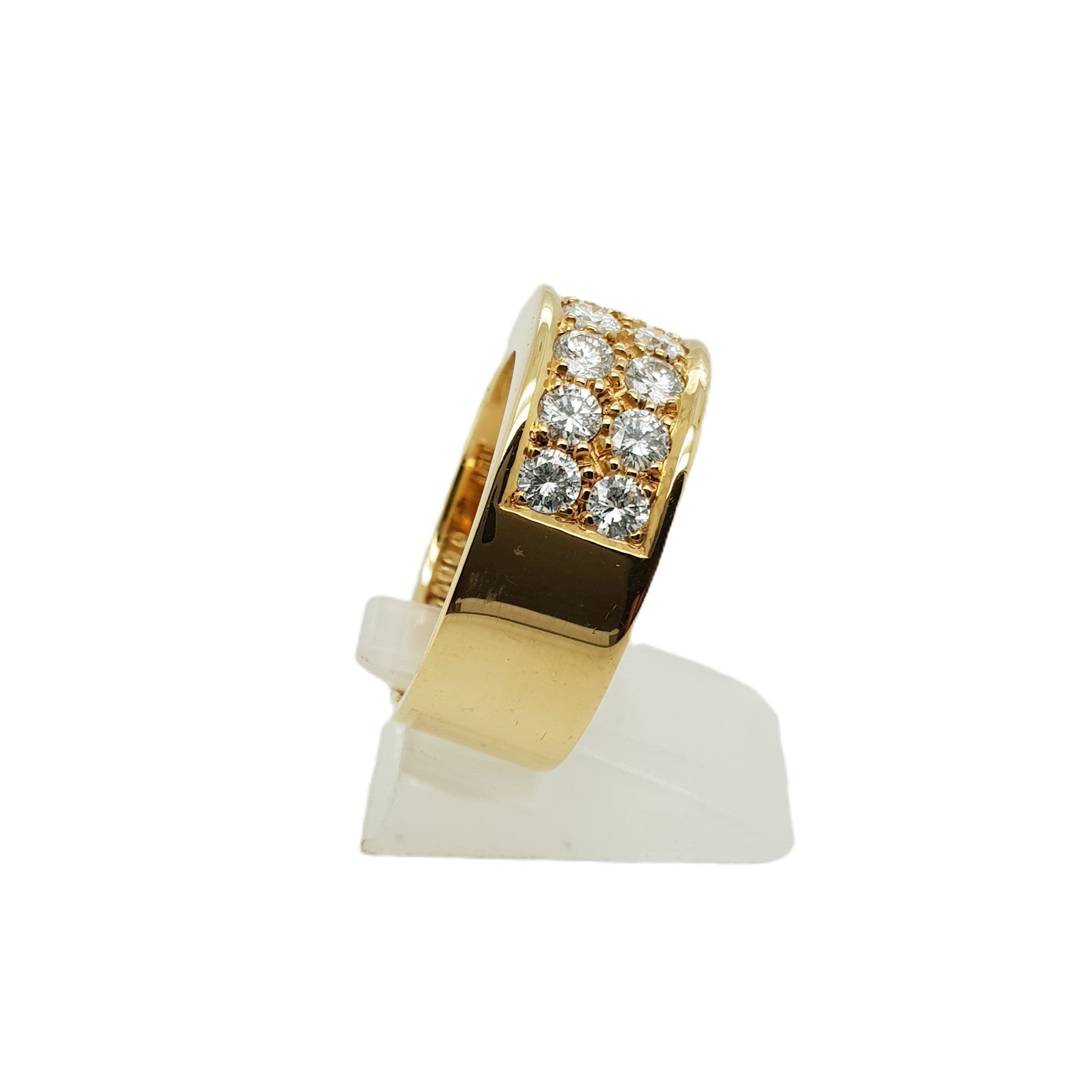 Brillant Gold Ring 750 18kt Gr.63