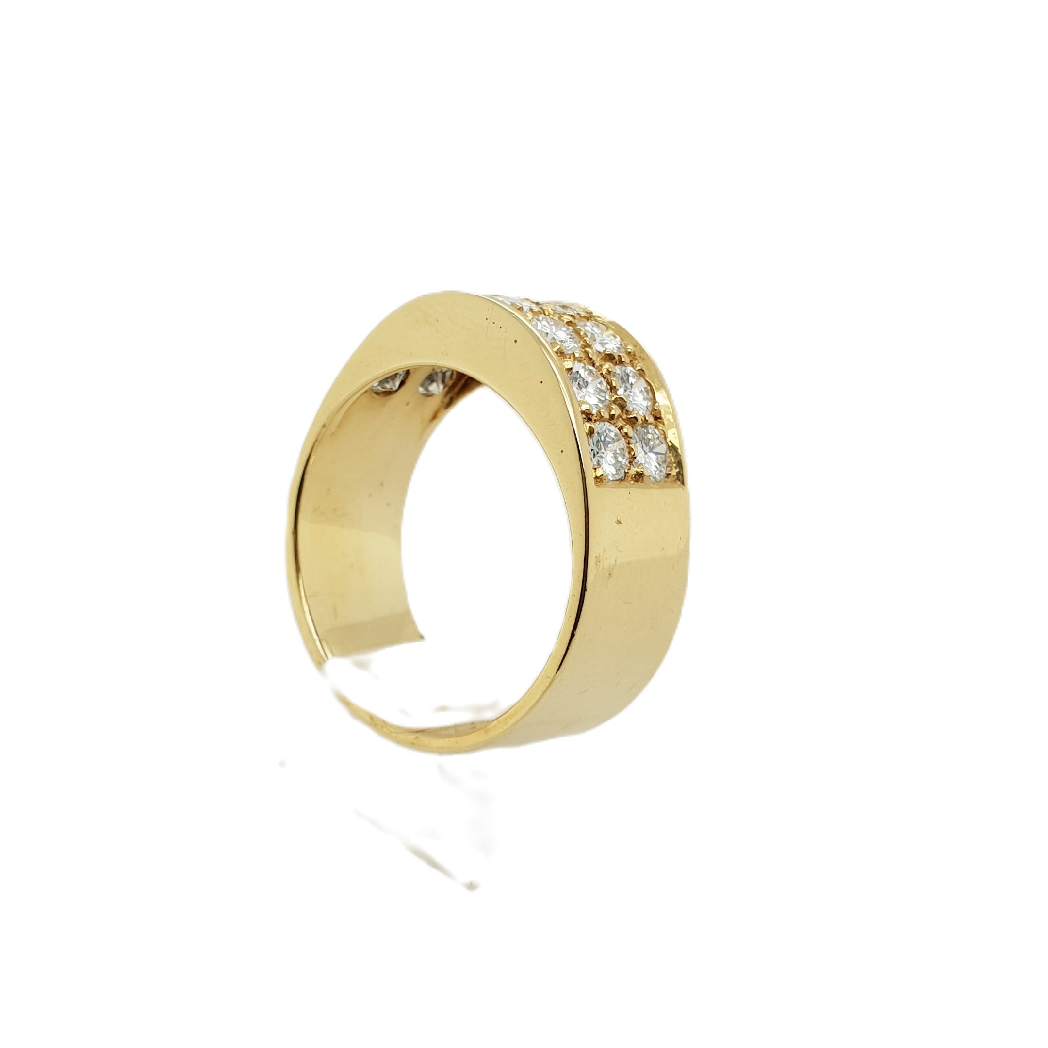 Brillant Gold Ring 750 18kt Gr.63