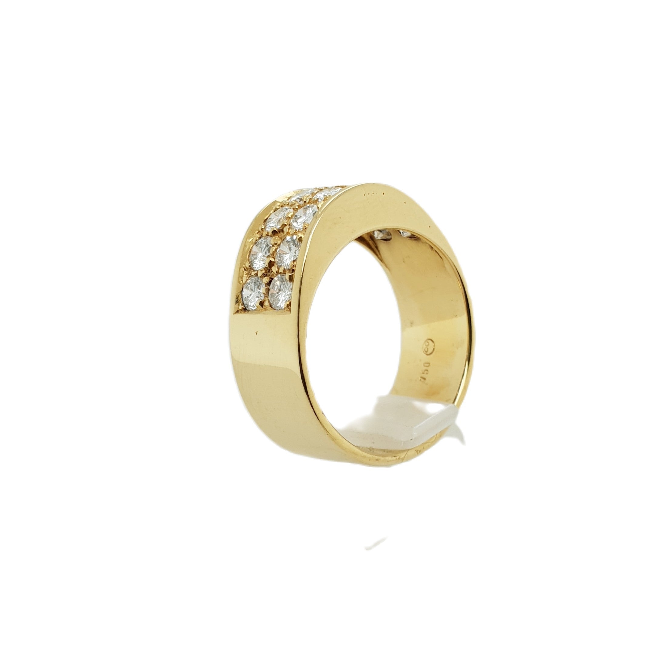 Brillant Gold Ring 750 18kt Gr.63