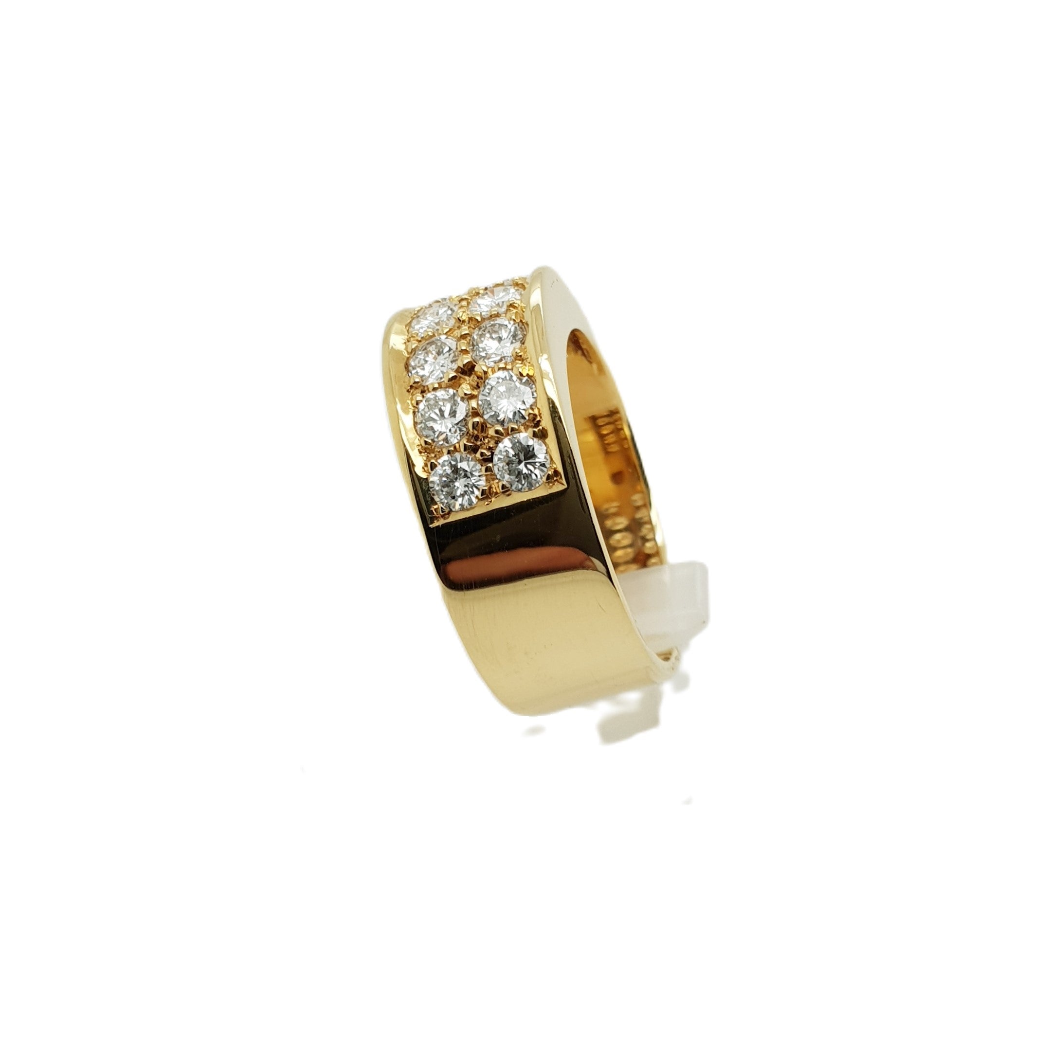 Brillant Gold Ring 750 18kt Gr.63