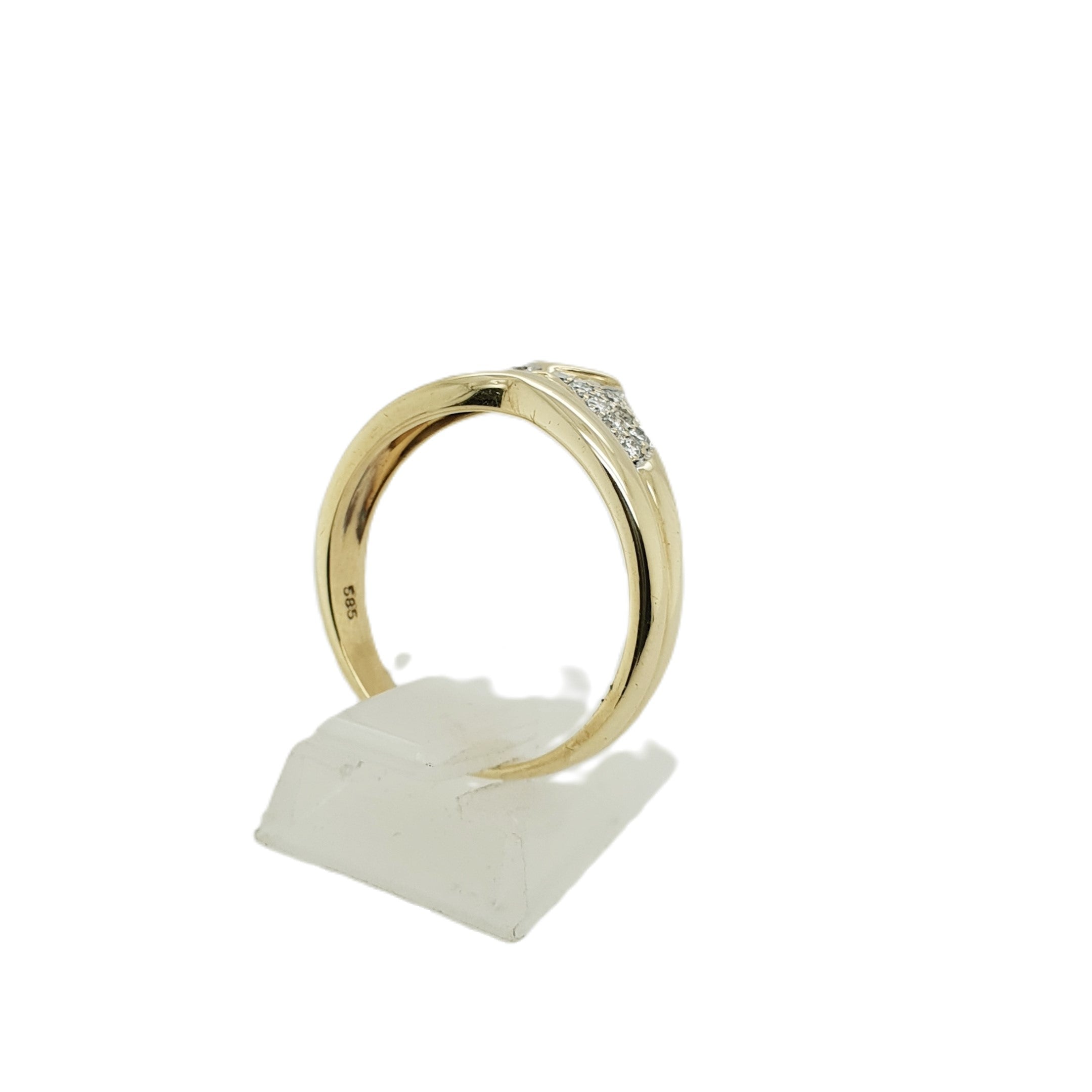 Brillant Gold Ring 585 14kt Gr.58