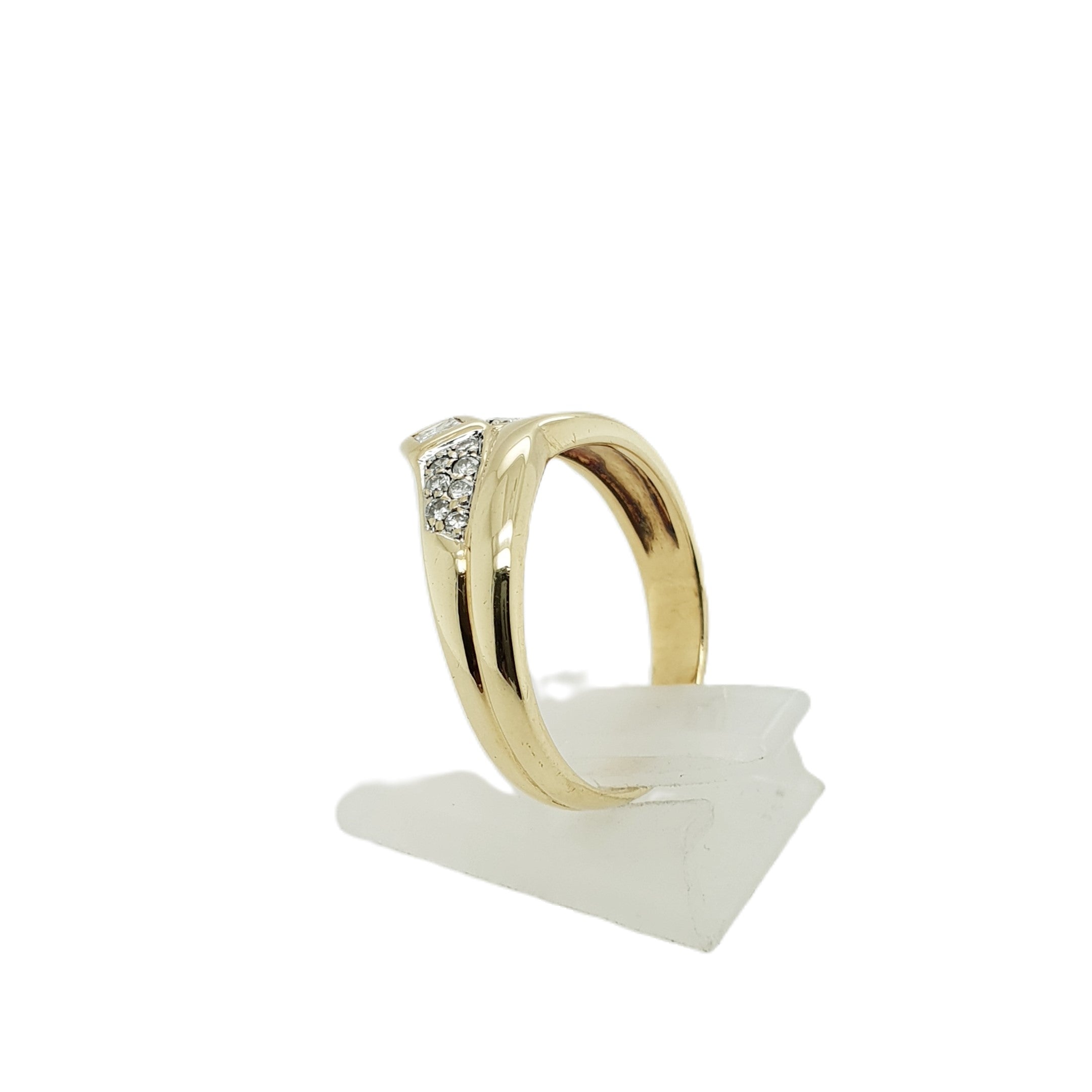 Brillant Gold Ring 585 14kt Gr.58