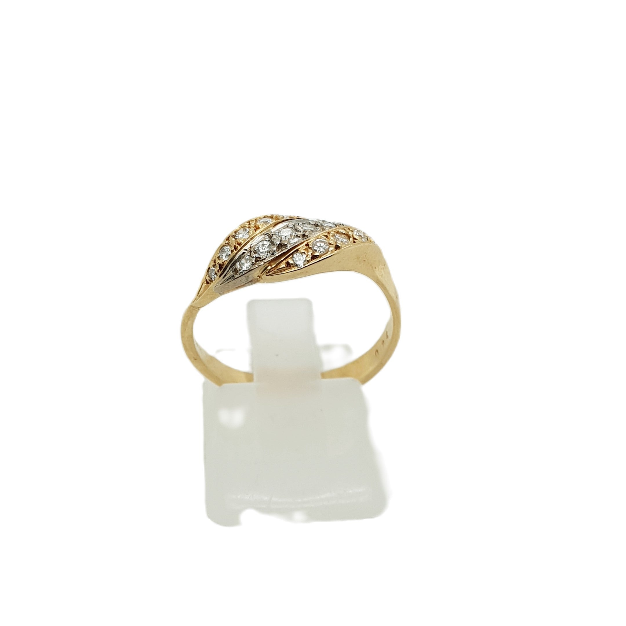 Brillant Gold Ring 585 14kt Gr.57