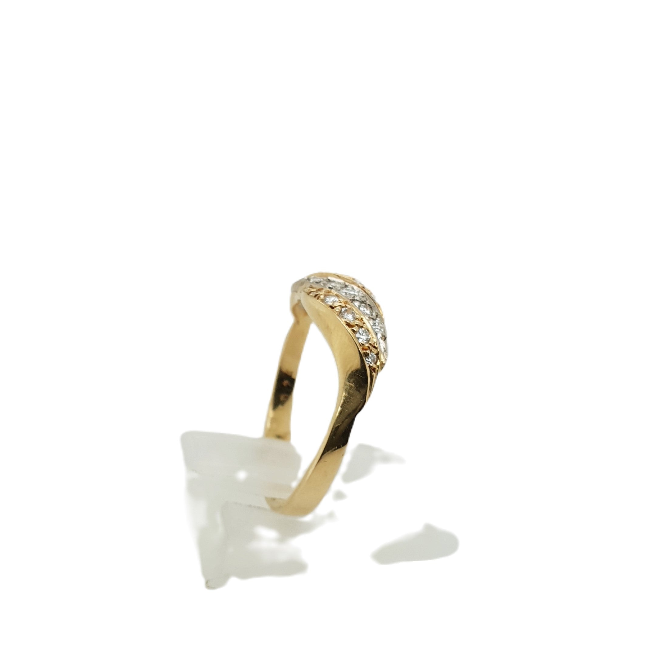 Brillant Gold Ring 585 14kt Gr.57
