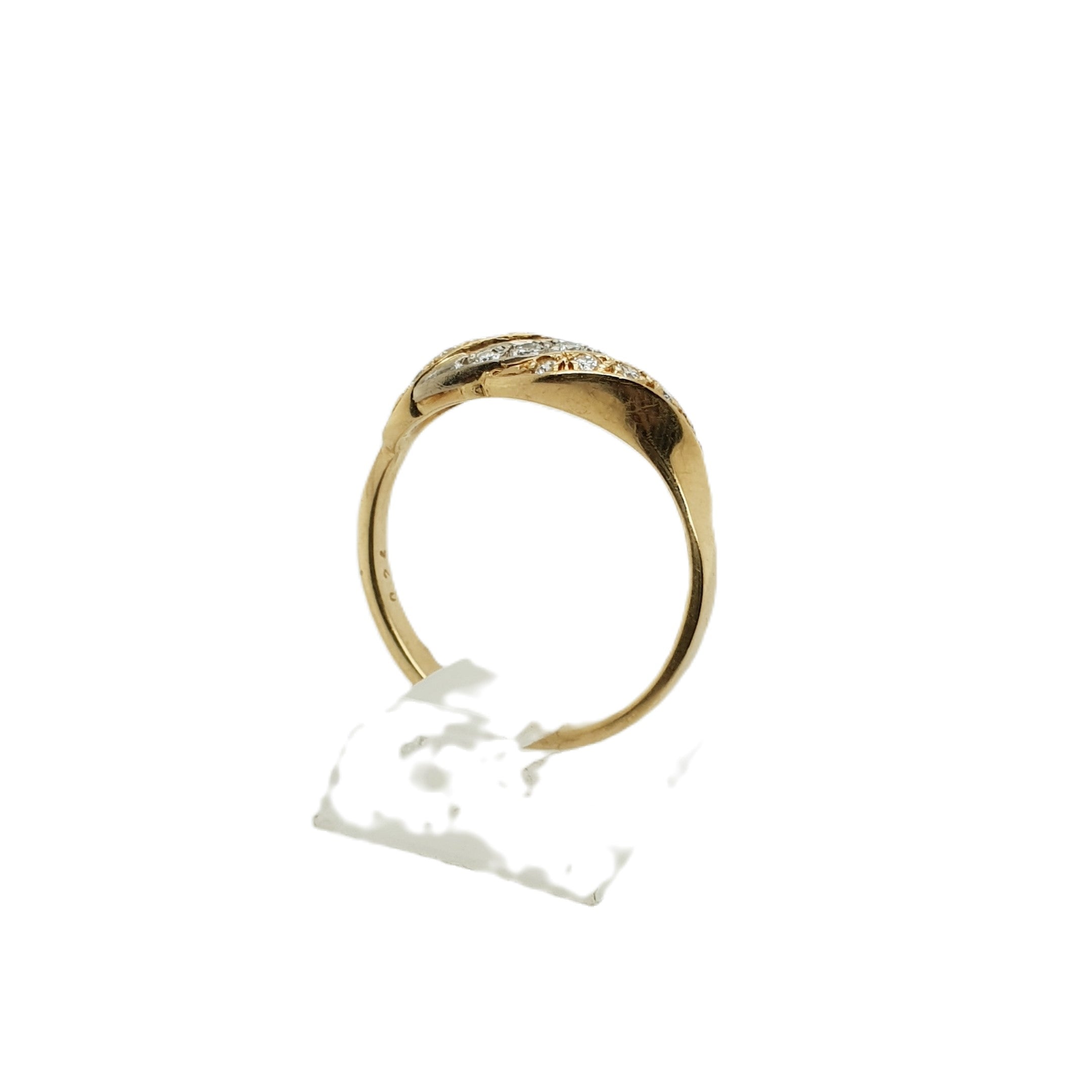 Brillant Gold Ring 585 14kt Gr.57