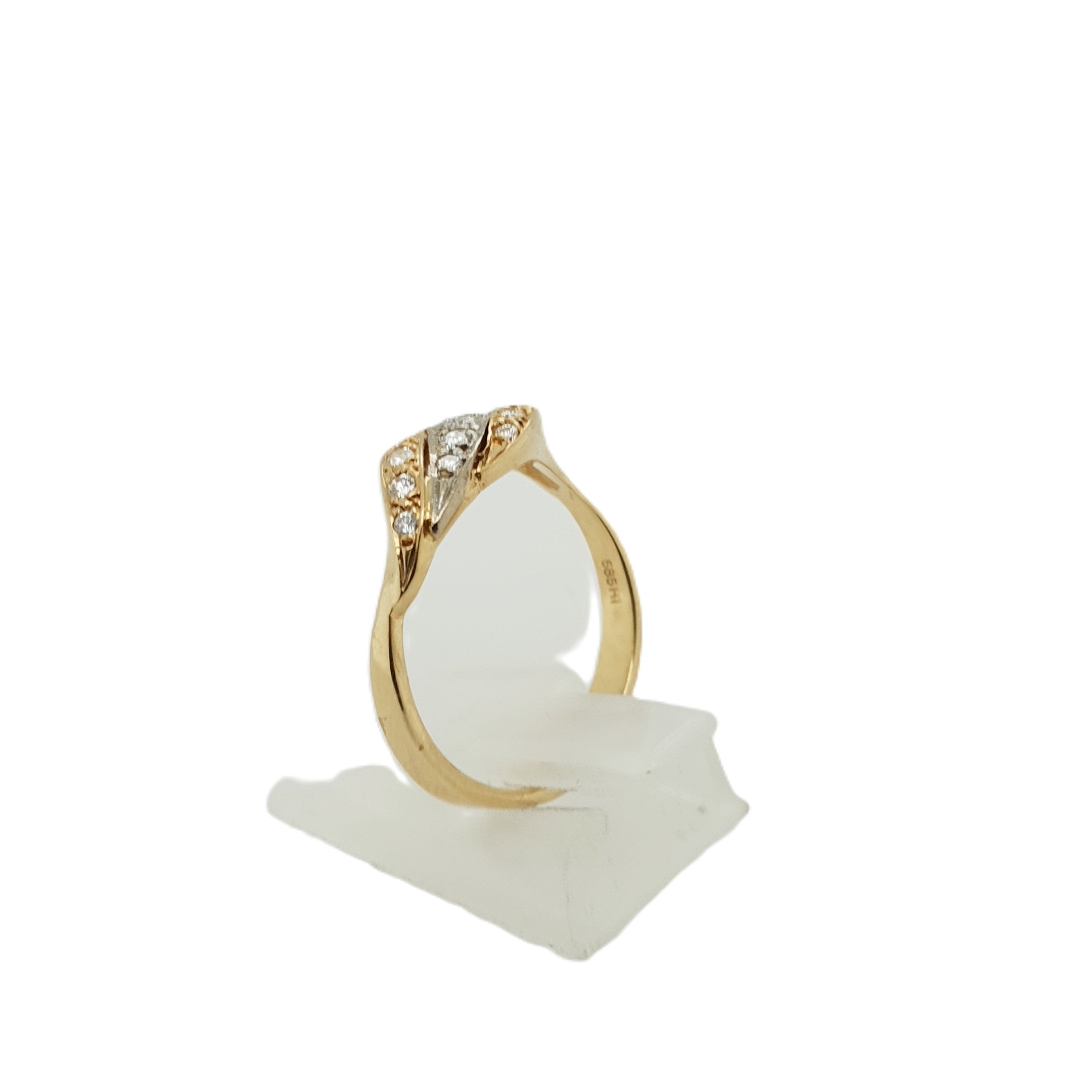 Brillant Gold Ring 585 14kt Gr.57