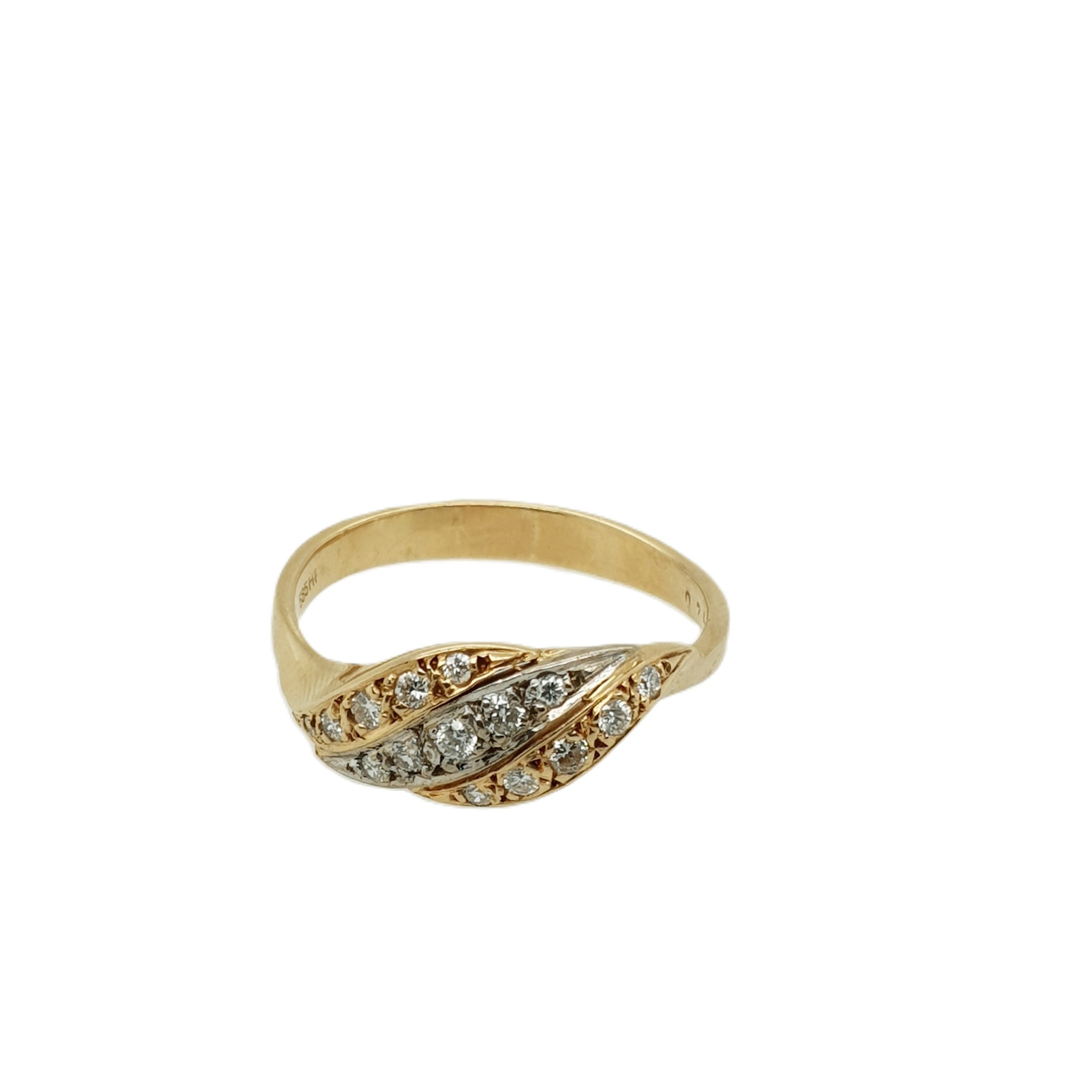 Brillant Gold Ring 585 14kt Gr.57