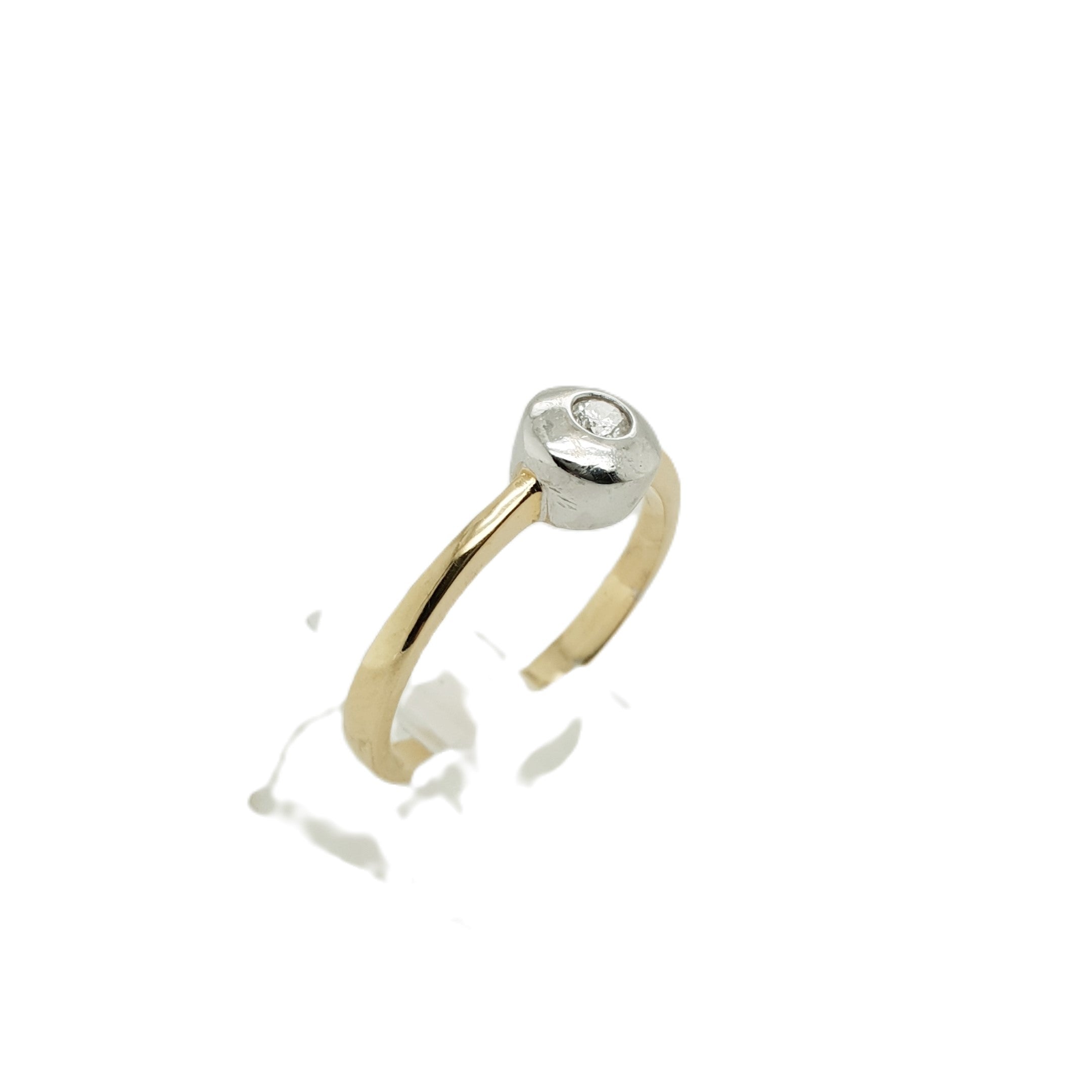 Brillant Gold Ring 585 14kt Gr.58