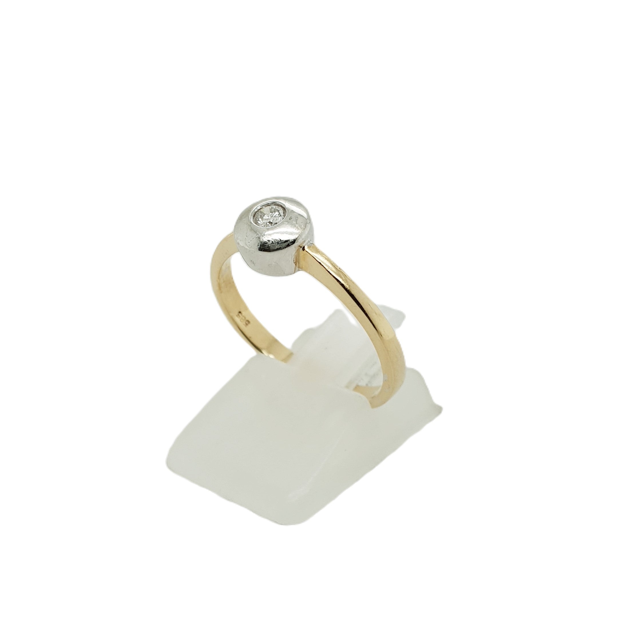 Brillant Gold Ring 585 14kt Gr.58