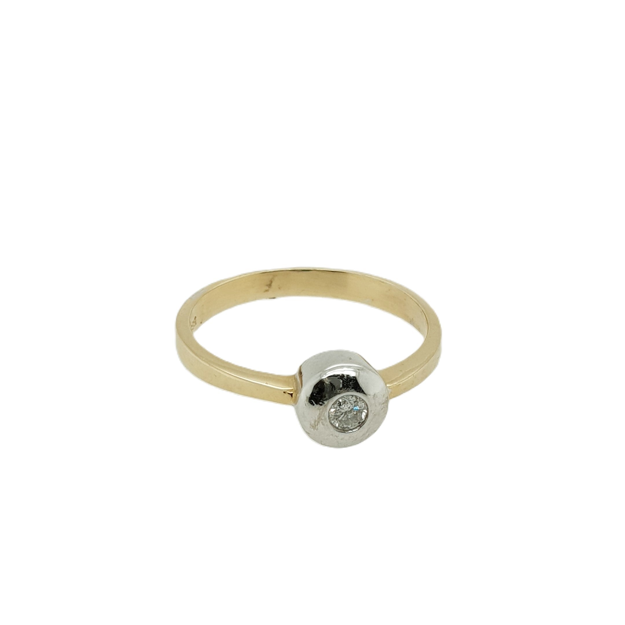 Brillant Gold Ring 585 14kt Gr.58