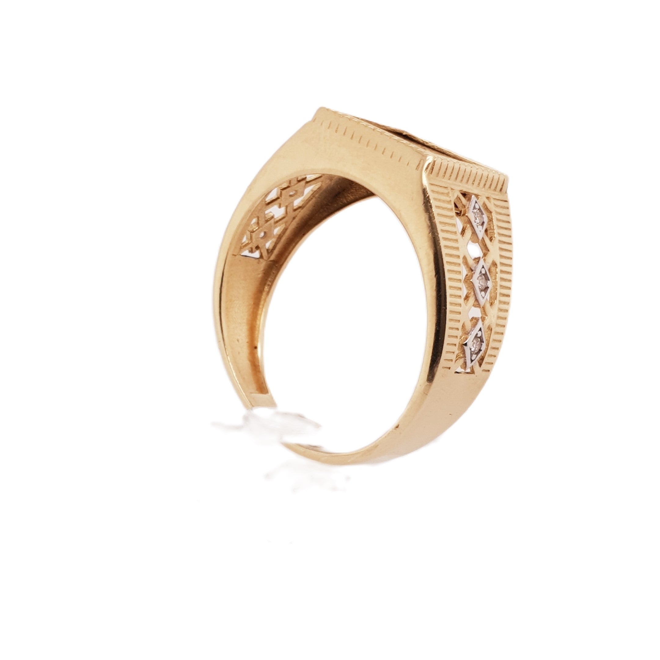 Gold Ring 585 14kt Gr.62