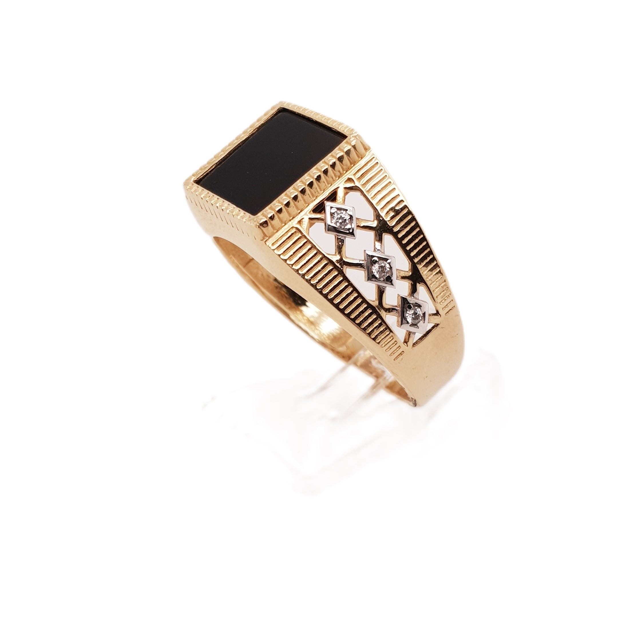Gold Ring 585 14kt Gr.62